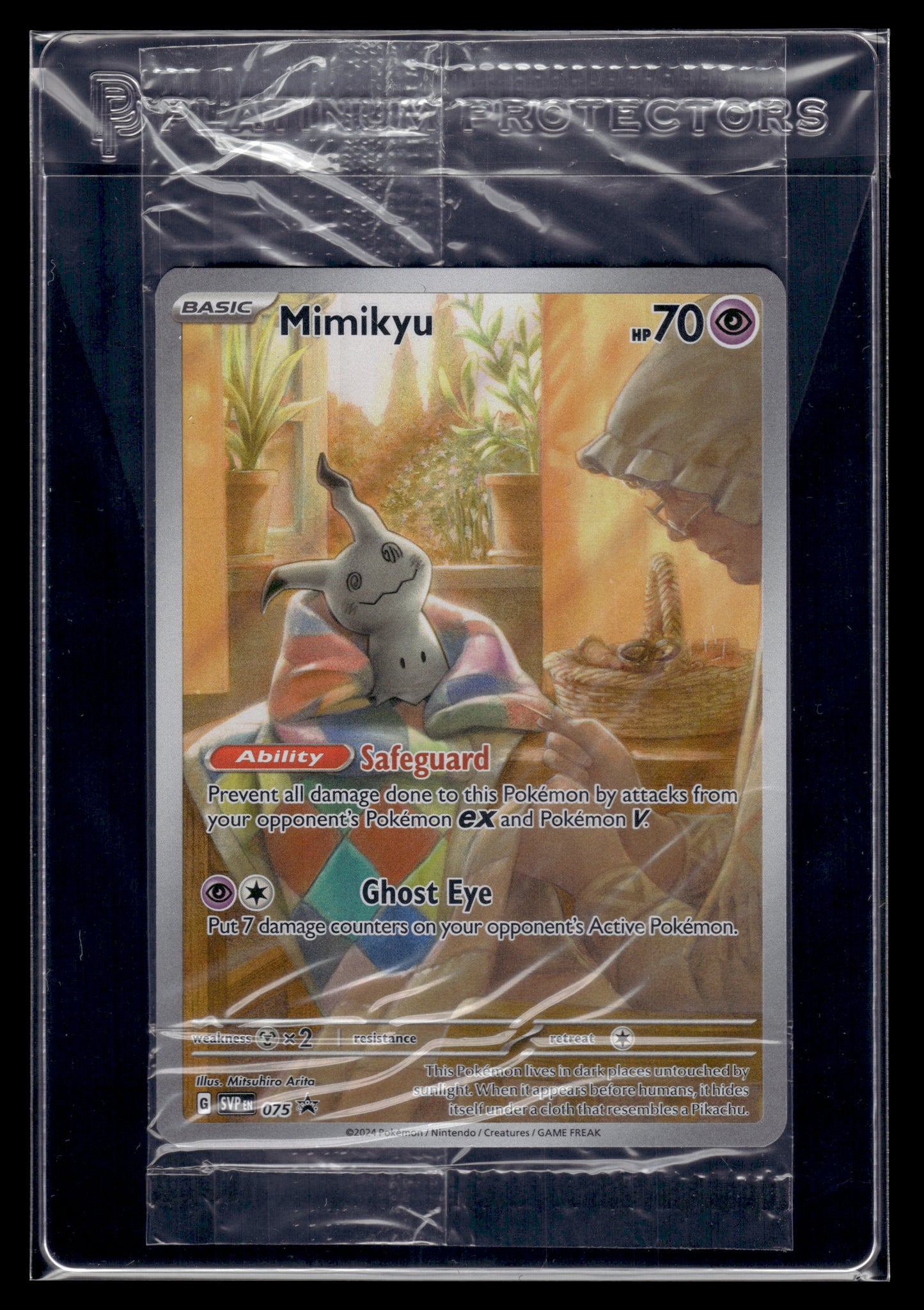 Mimikyu #075 SEALED Scarlet & Violet Promo Cards VLP