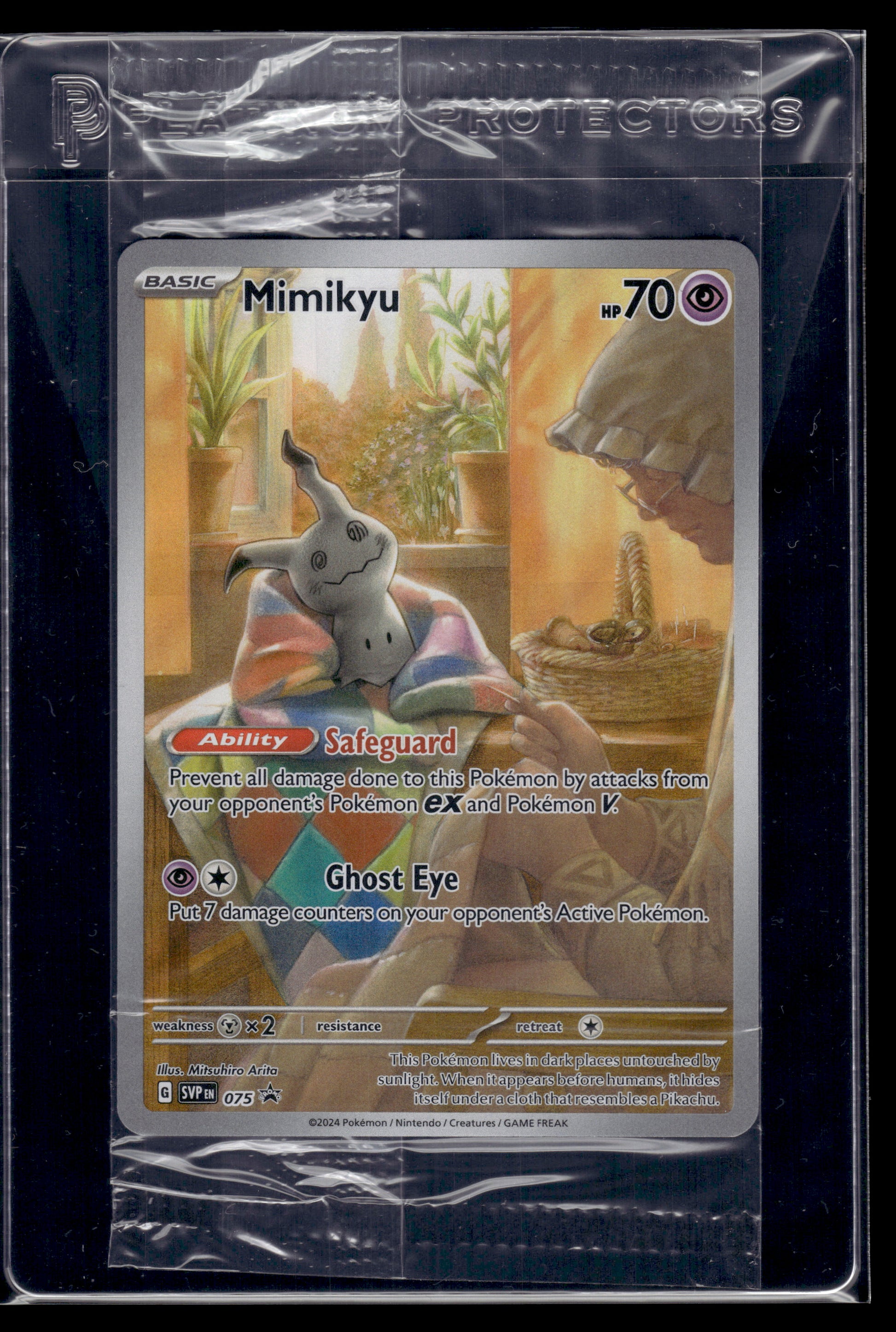 Mimikyu #075 SEALED Scarlet & Violet Promo Cards NM