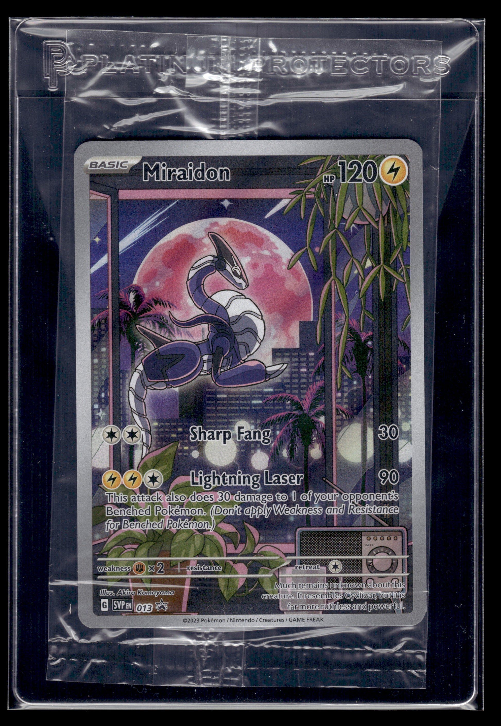 Miraidon #013 SEALED Scarlet & Violet Promo Cards NM