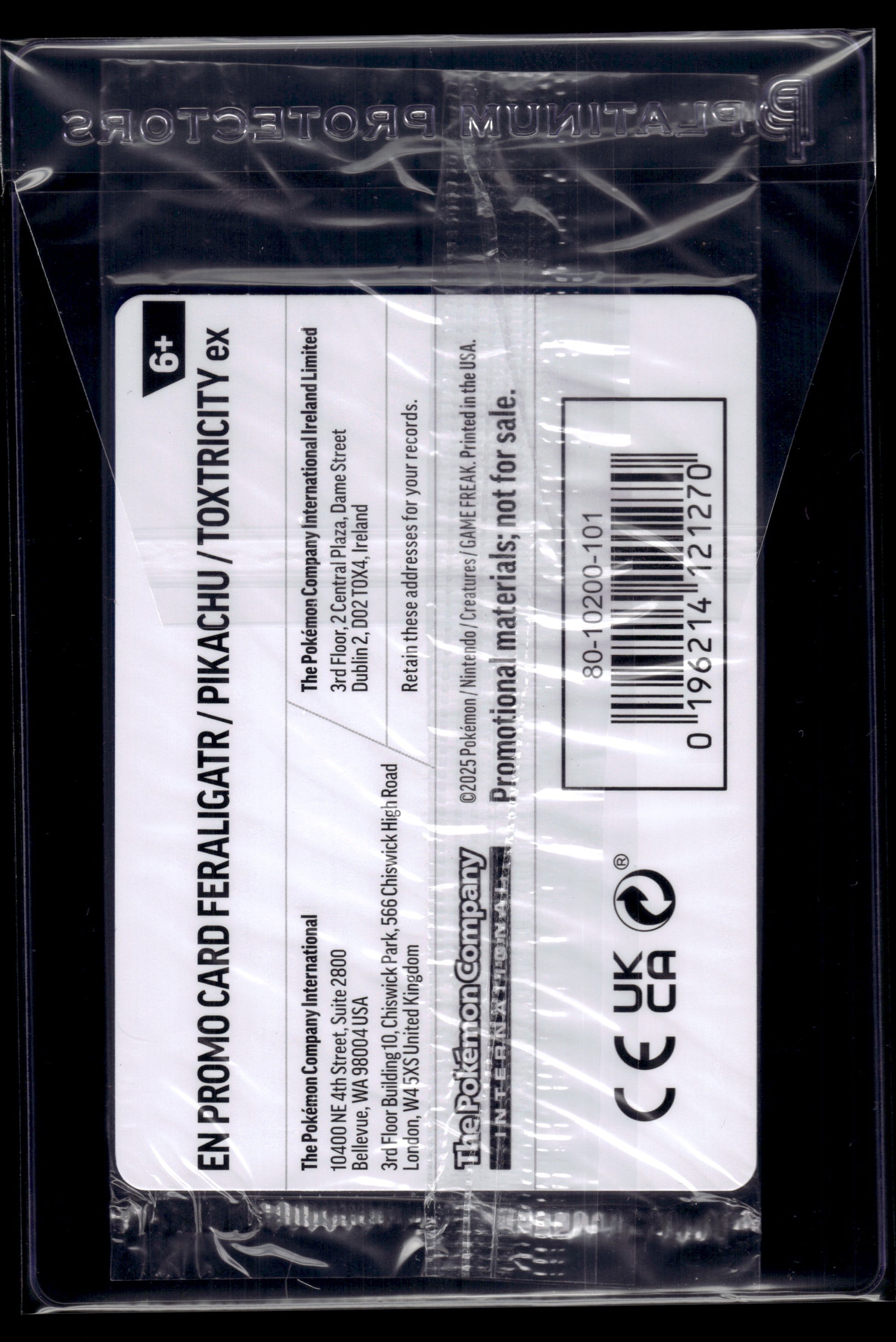 Feraligatr #213 SEALED Scarlet & Violet Promo Cards NM