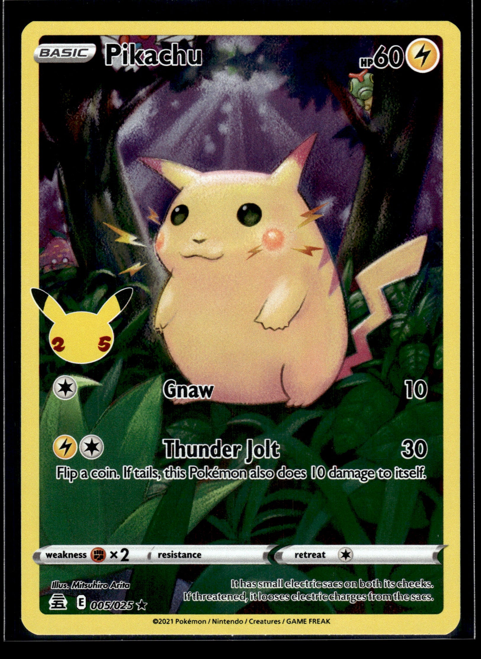 Pikachu #005/025 Celebrations LP