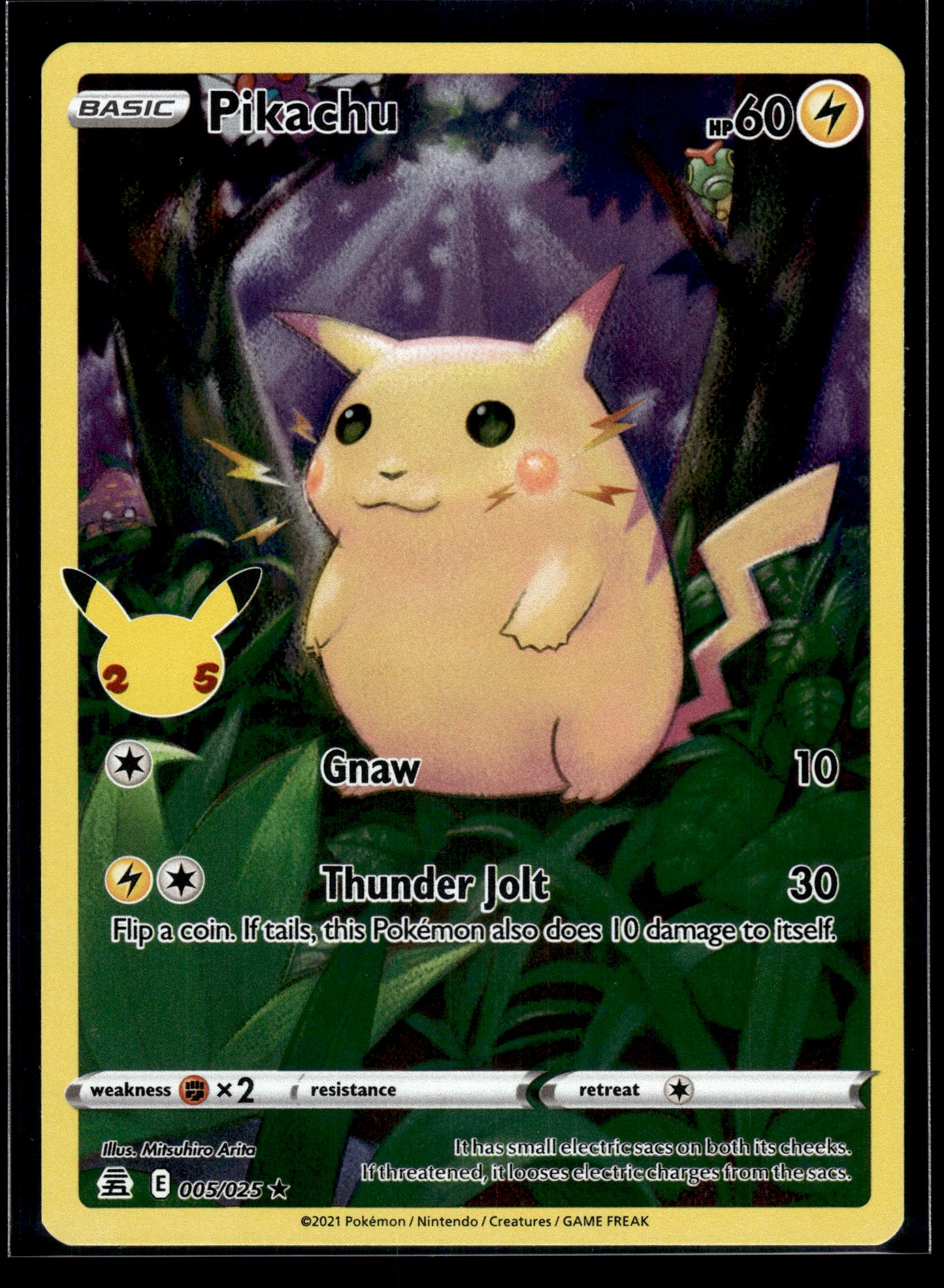 Pikachu #005/025 Celebrations LP