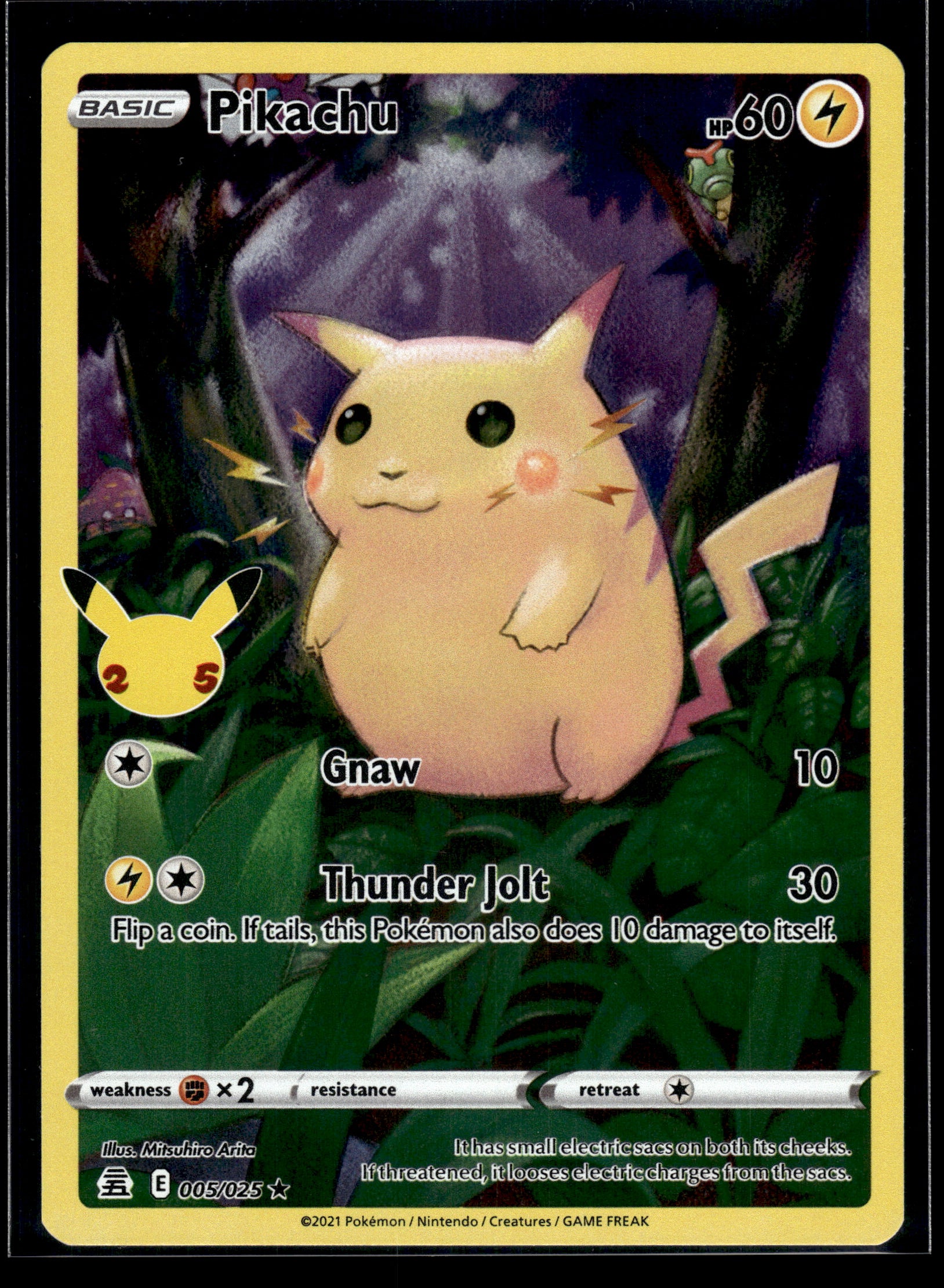 Pikachu #005/025 Celebrations LP