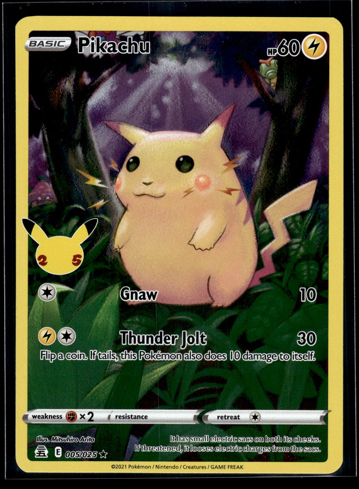 Pikachu #005/025 Celebrations LP