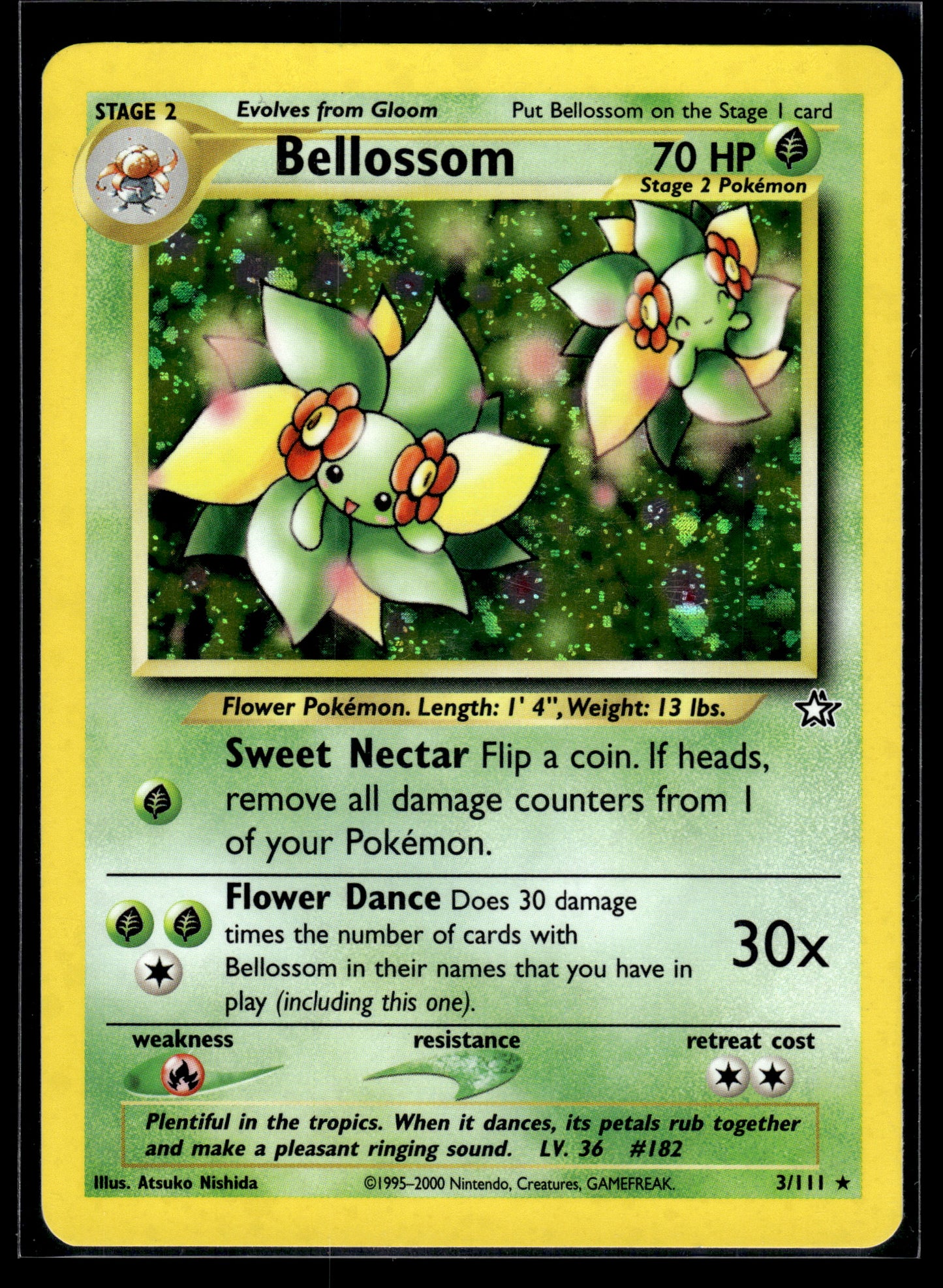 Bellossom #003/111 Neo Genesis LP