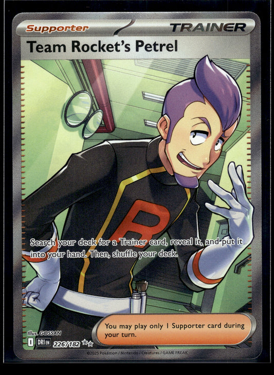 Team Rocket's Petrel #226/182 Destined Rivals NM