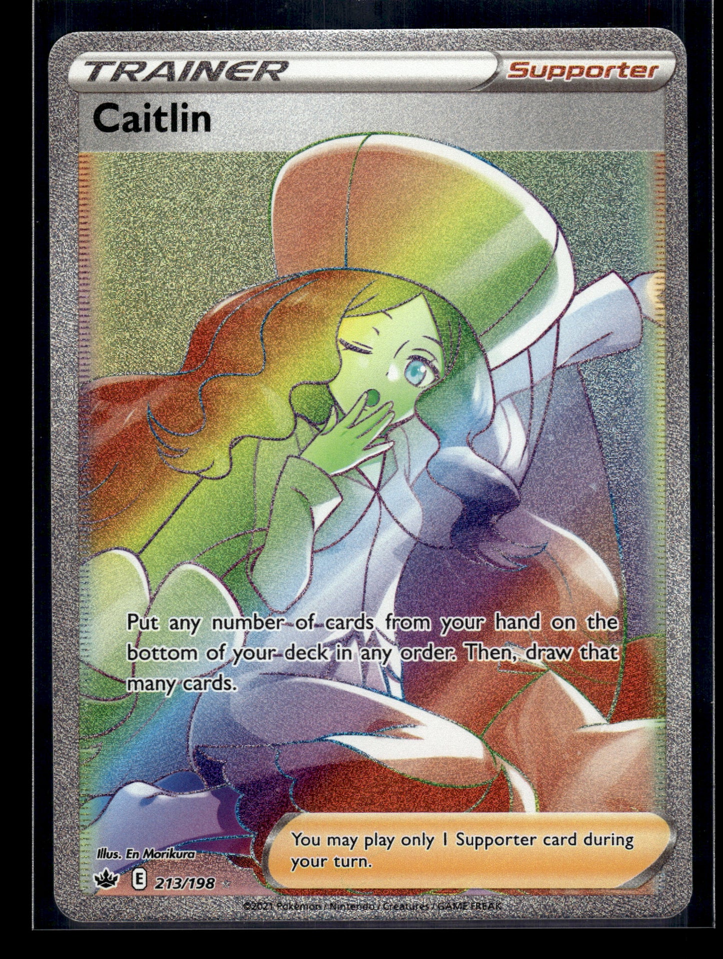 Caitlin #213/198 Chilling Reign NM