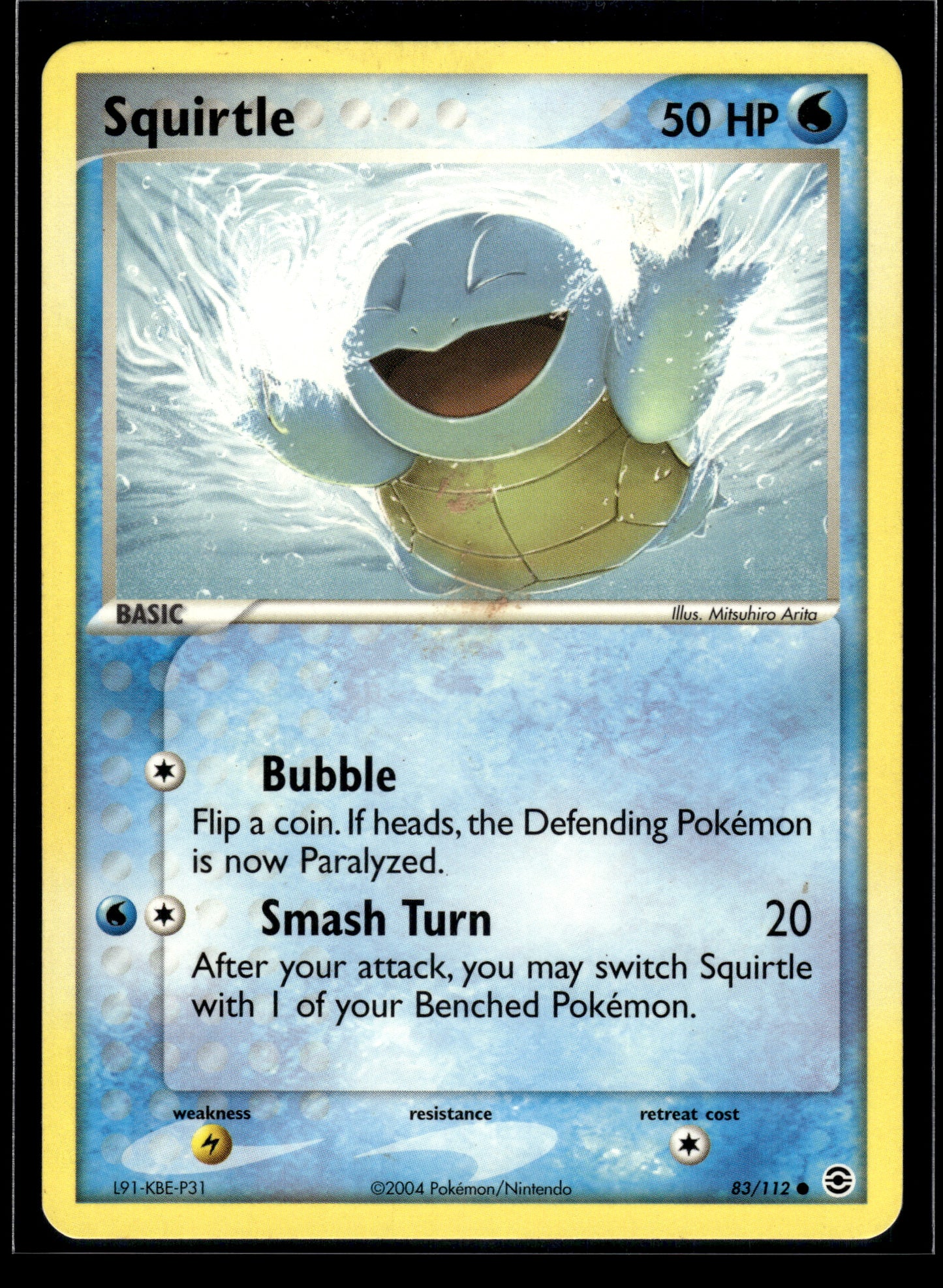 Squirtle #83/112 FireRed & LeafGreen MP