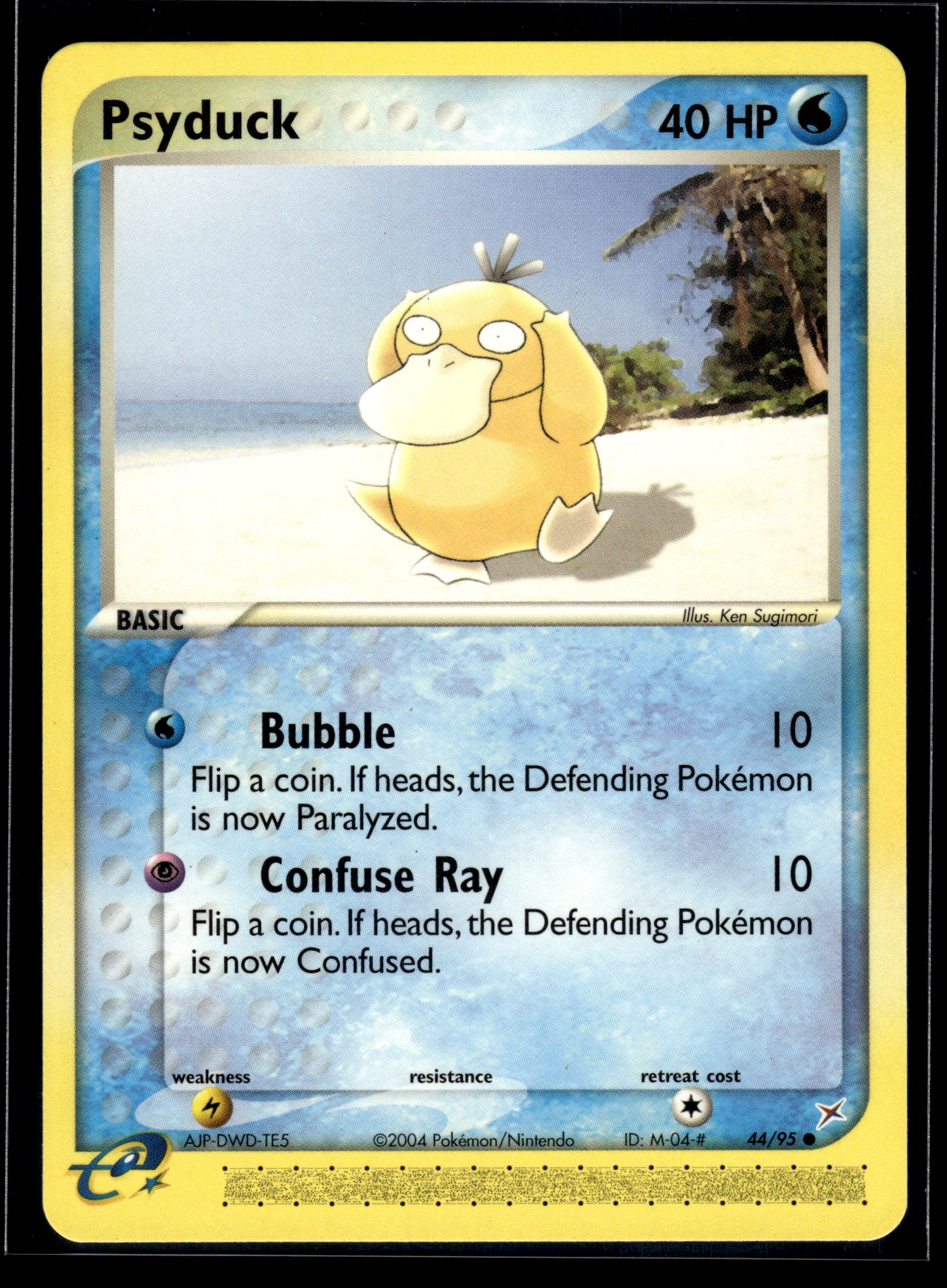 Psyduck #44/95 Team Magma vs Team Aqua LP