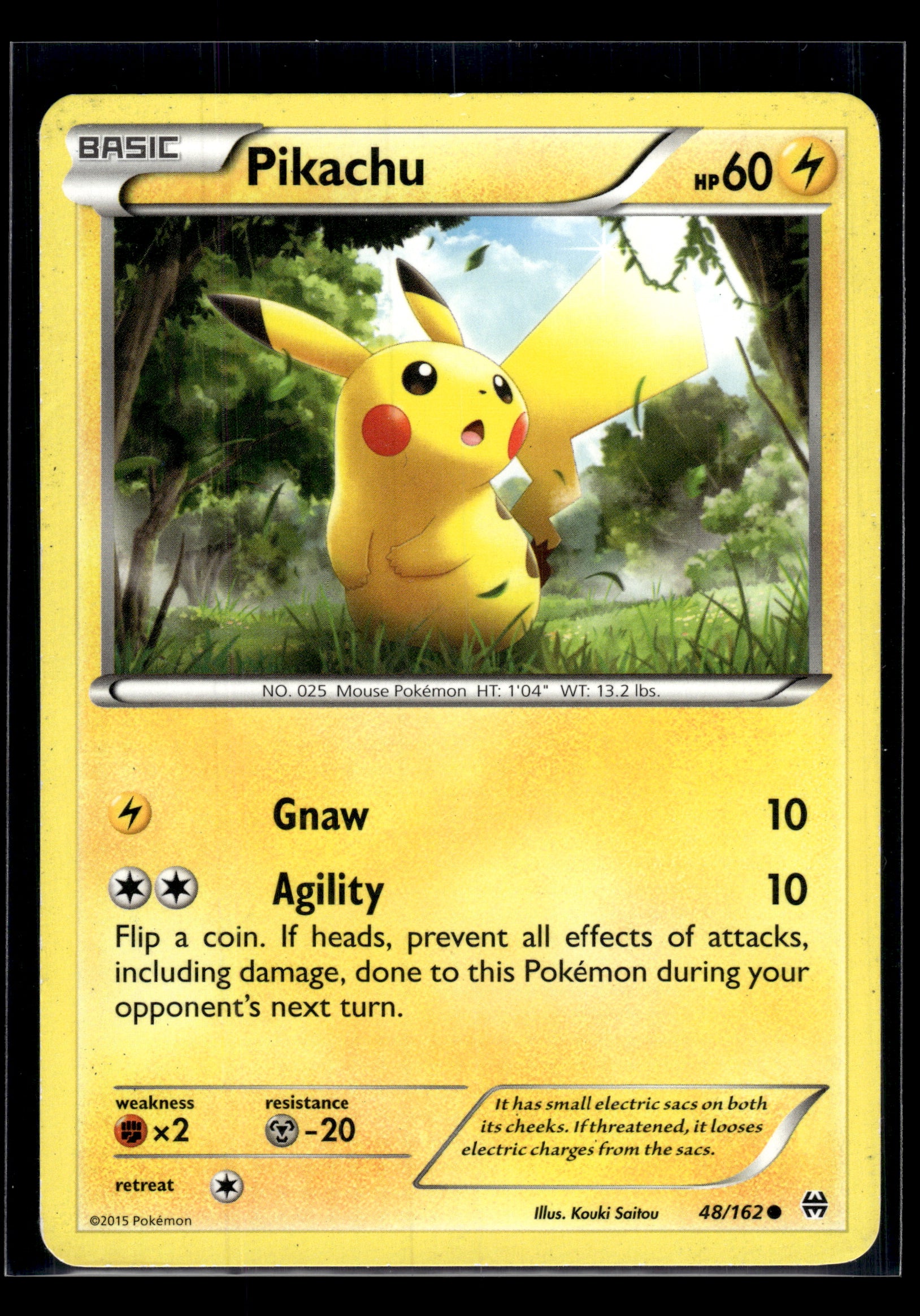 Pikachu #48/162 BREAKthrough MP