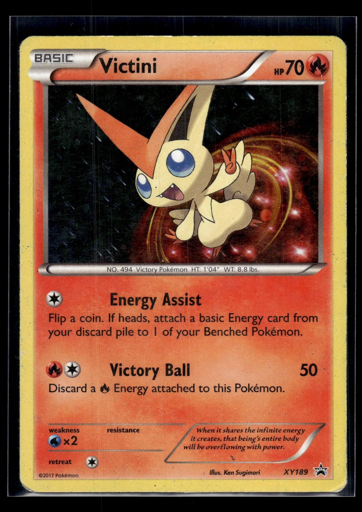Victini #XY189 XY Promo HP