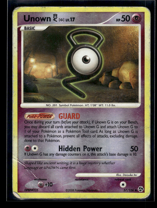 Unown #57/106 Reverse Holo Great Encounters HP