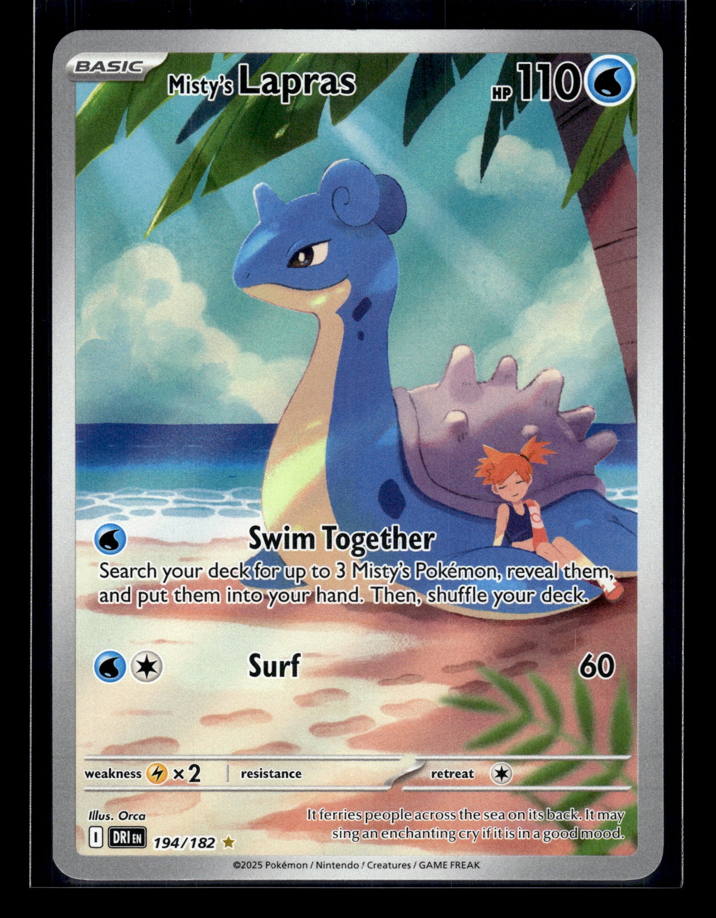 Misty's Lapras #194/182 Destined Rivals VLP