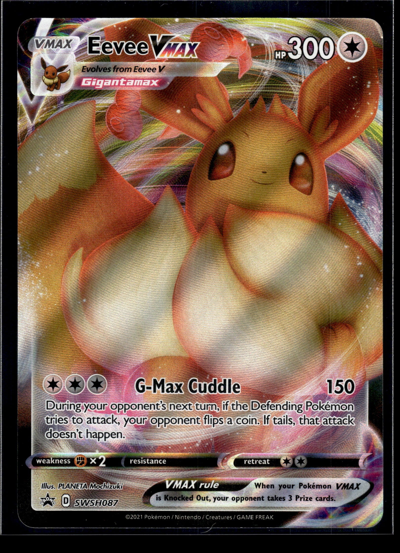 Eevee VMAX #SWSH087 Sword & Shield Promo LP