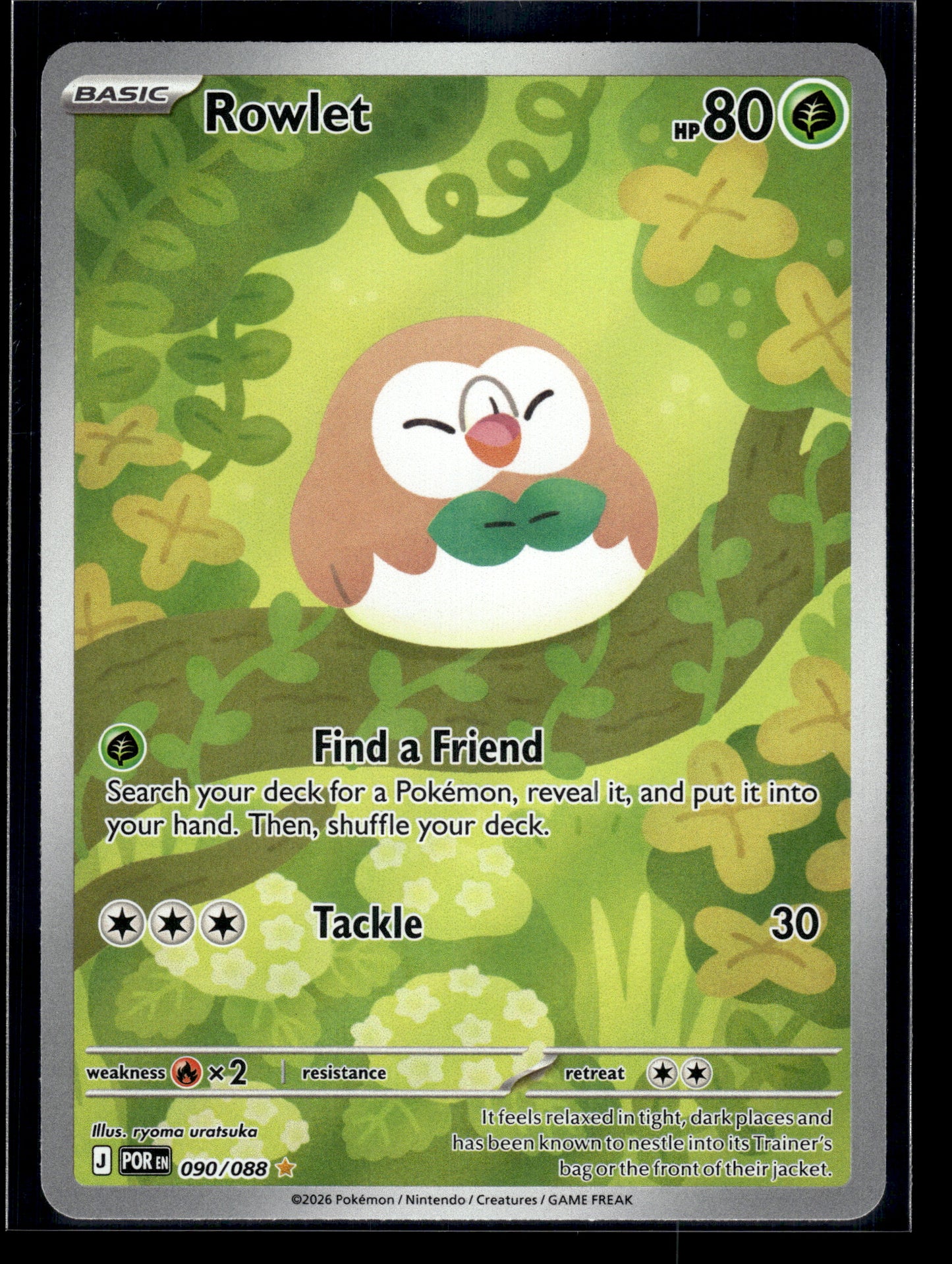 Rowlet #090/088 Perfect Order NM