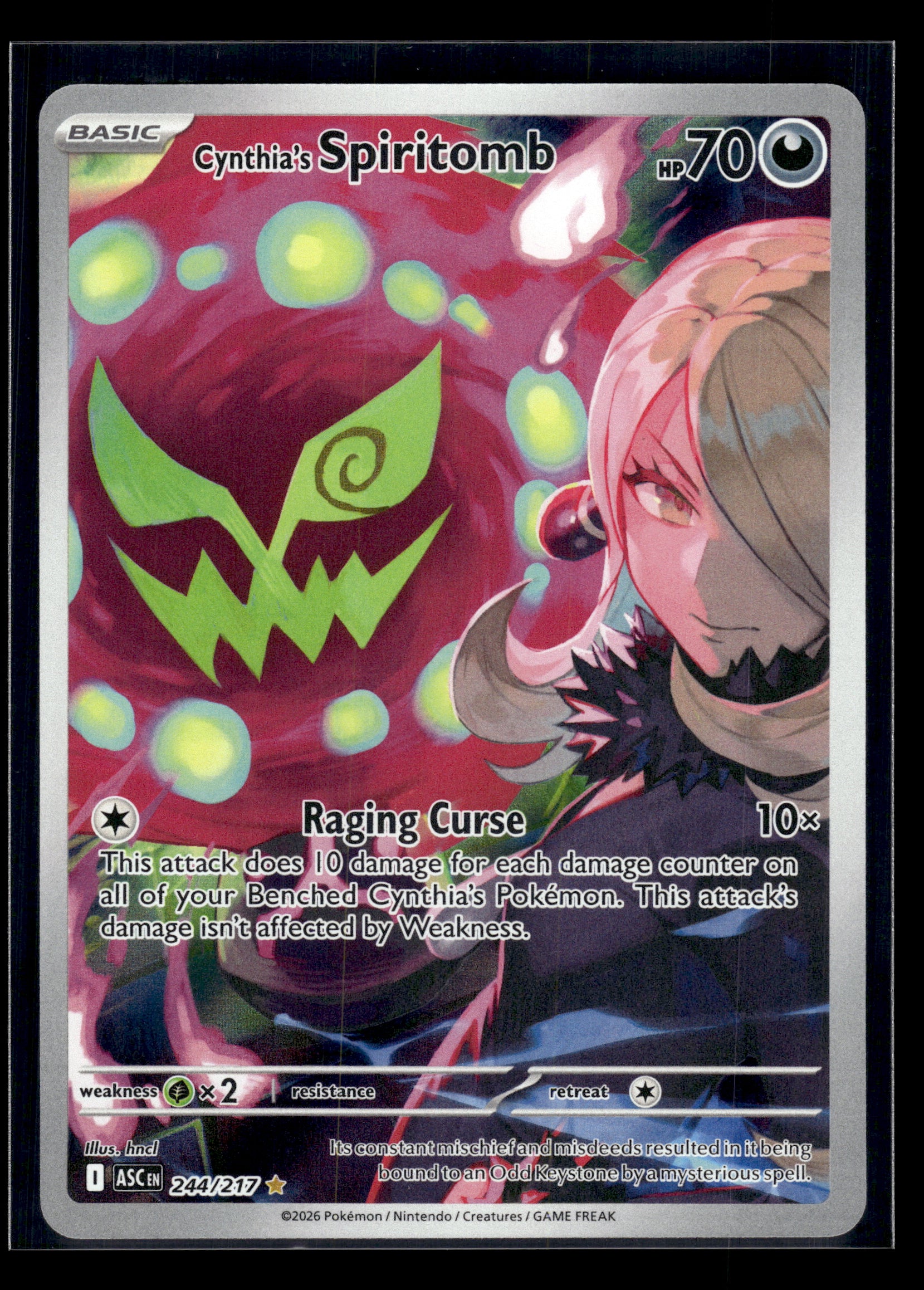 Cynthia's Spiritomb #244/217 Ascended Heroes NM