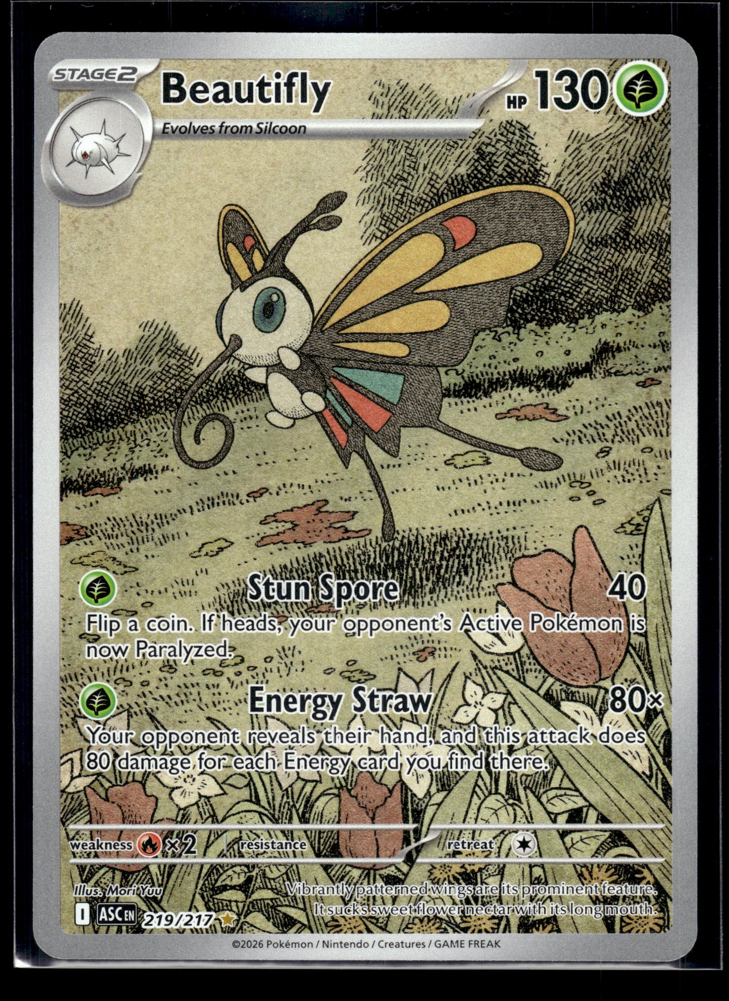 Beautifly #219/217 Ascended Heroes VLP