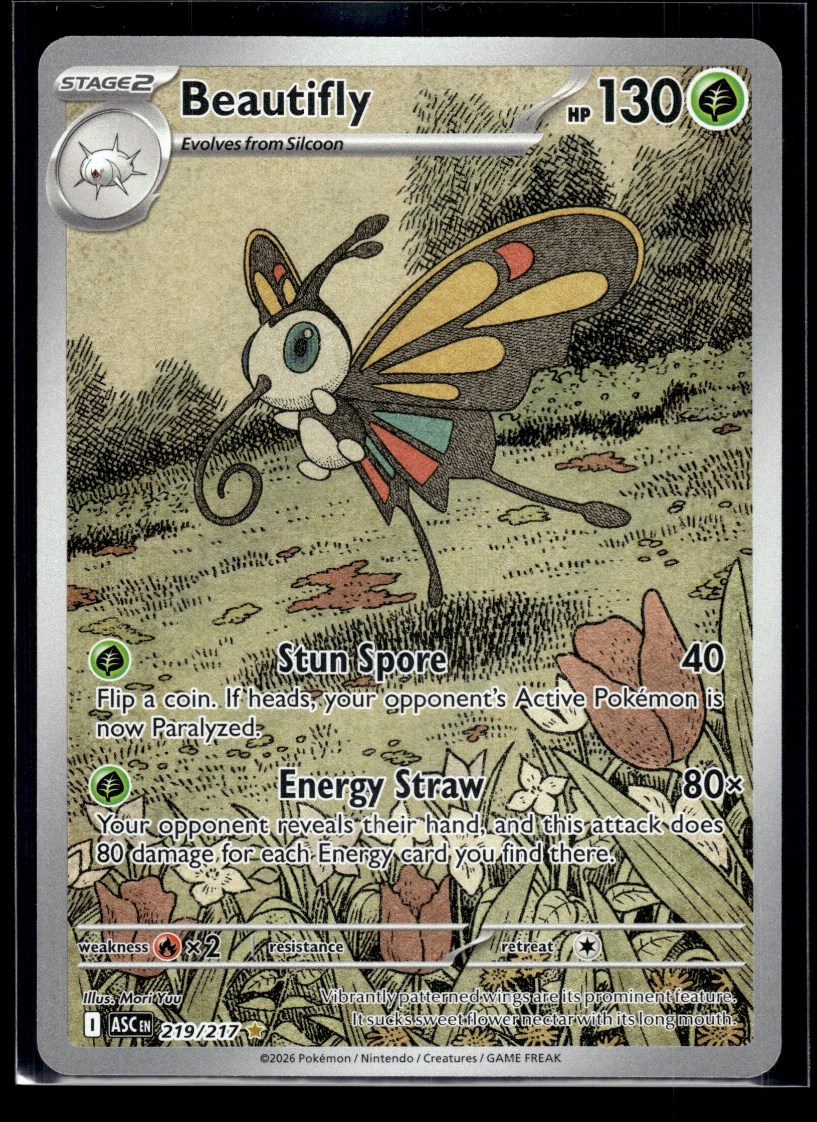 Beautifly #219/217 Ascended Heroes VLP