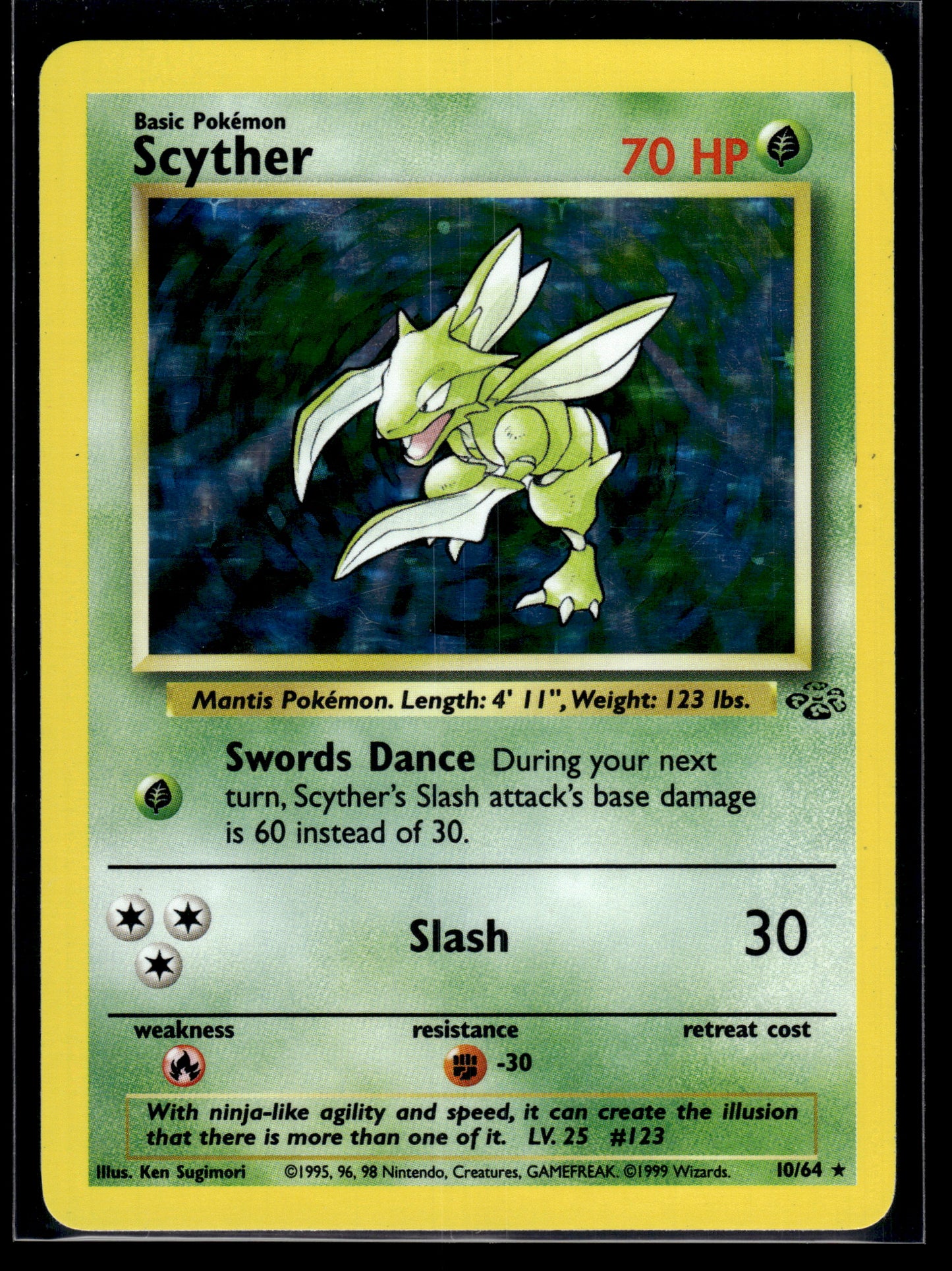 Scyther #10/64 Jungle LP