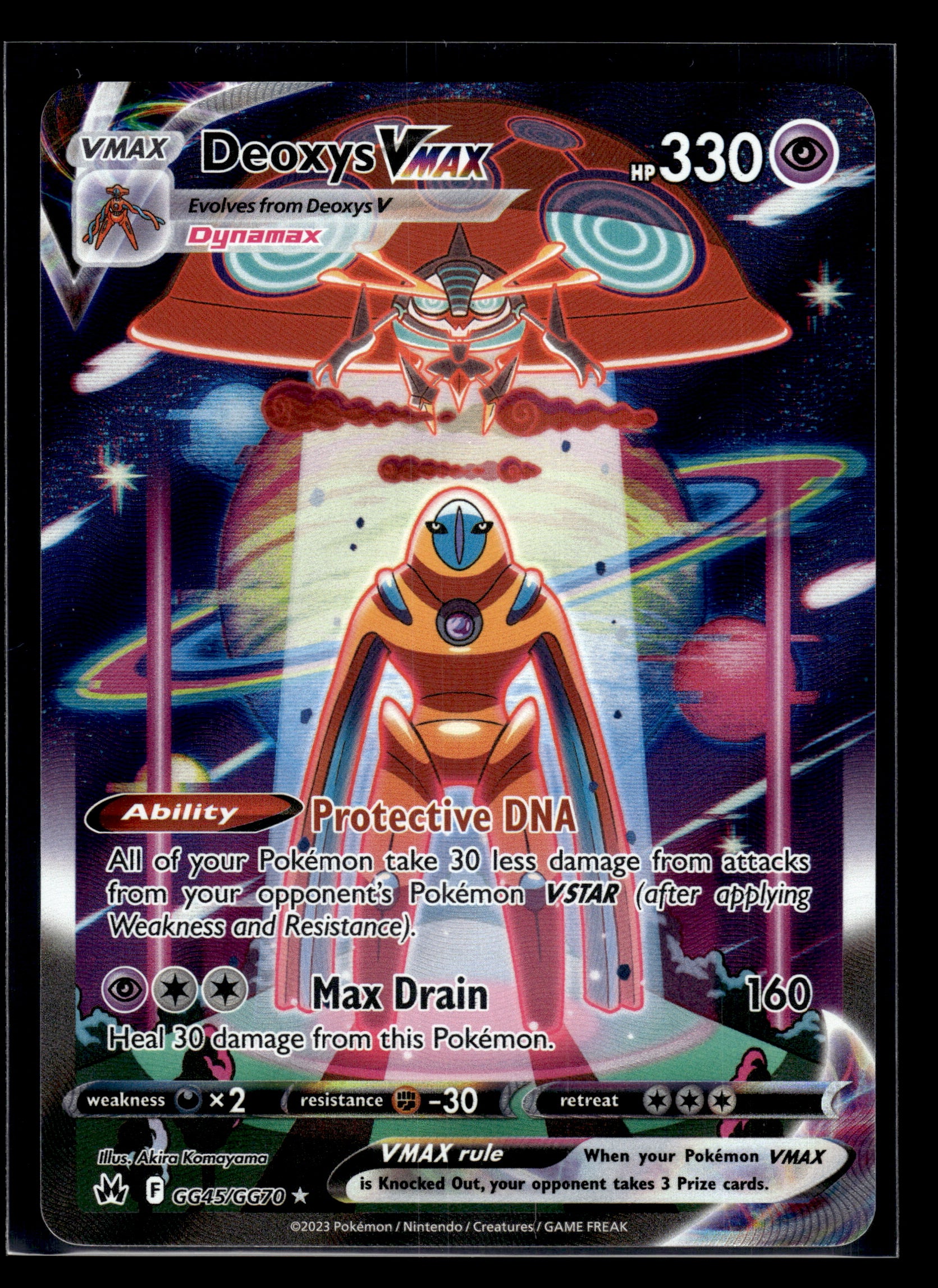 Deoxys VMAX #GG45/GG70 Crown Zenith VLP