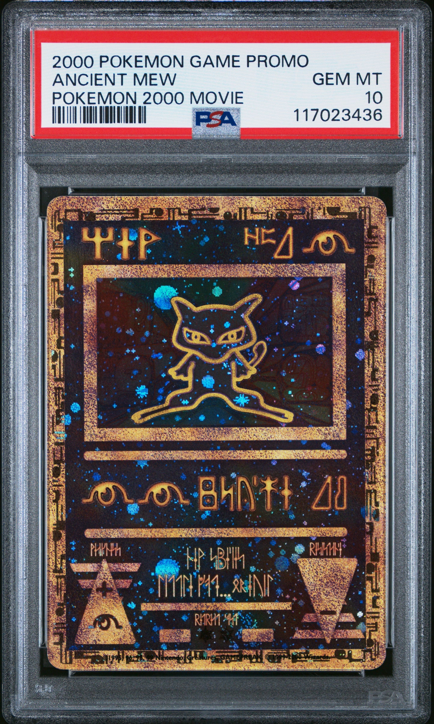 PSA 10 Ancient Mew 2000 Movie