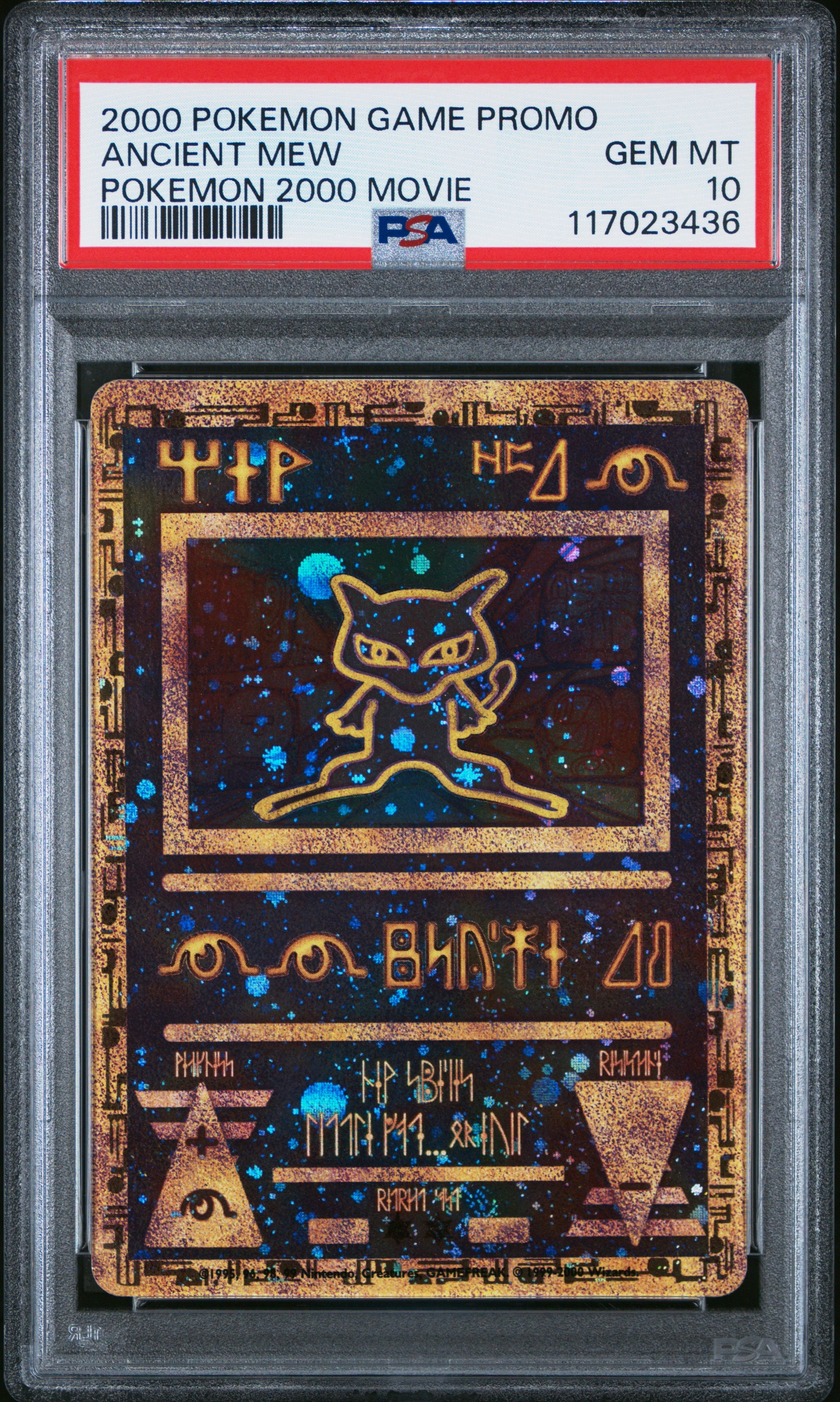 PSA 10 Ancient Mew 2000 Movie