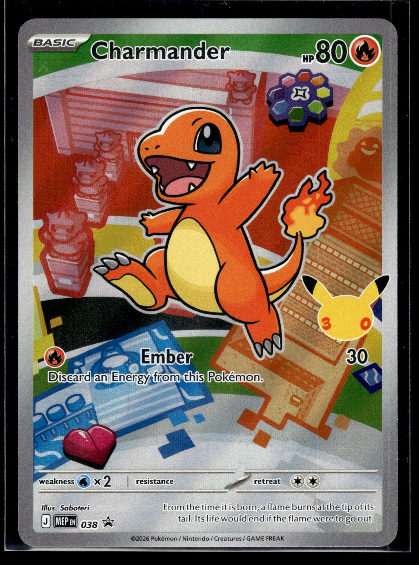 Charmander #038 Mega Evolution Promo VLP