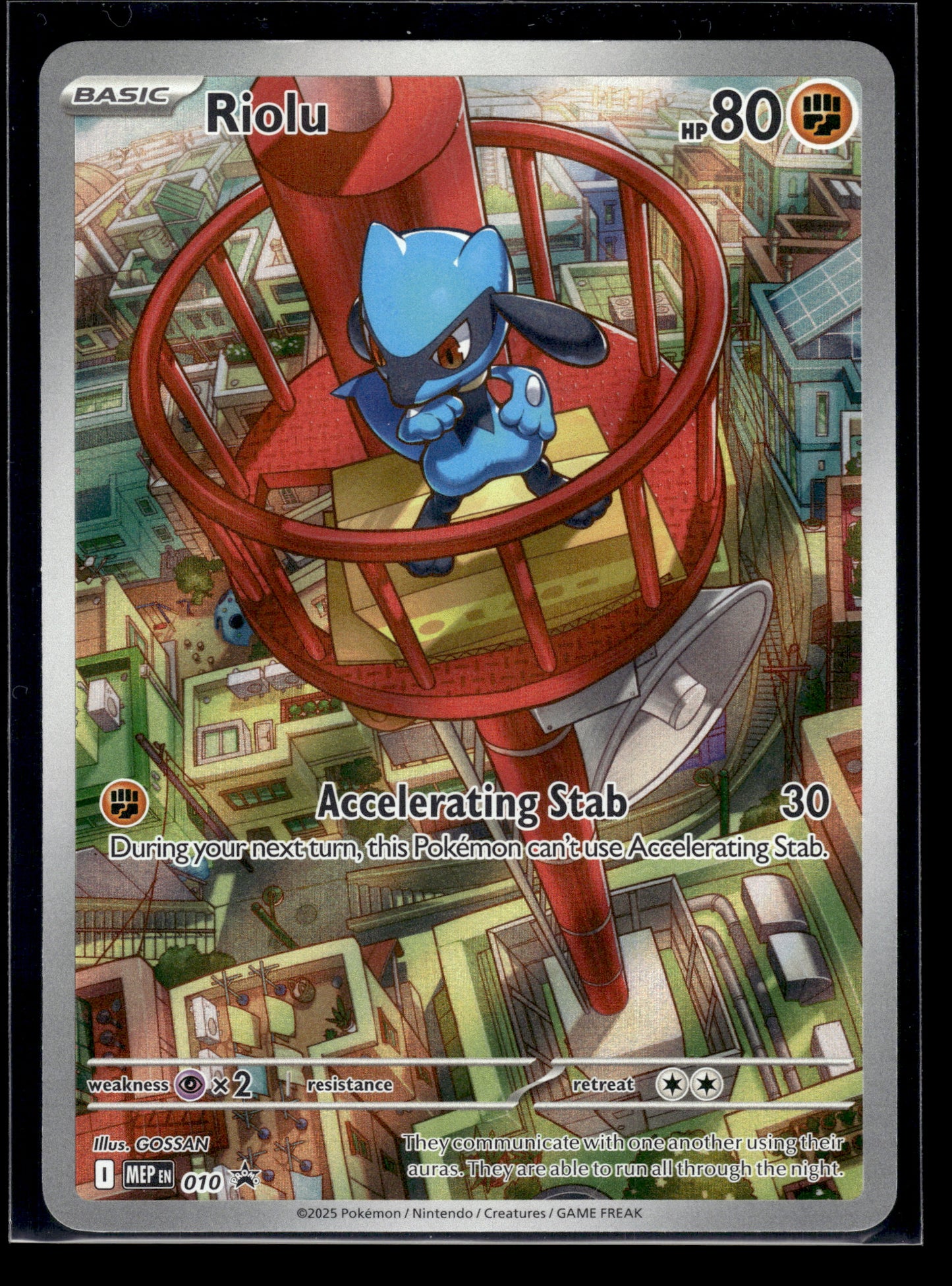 Riolu #010 Mega Evolution Promo LP