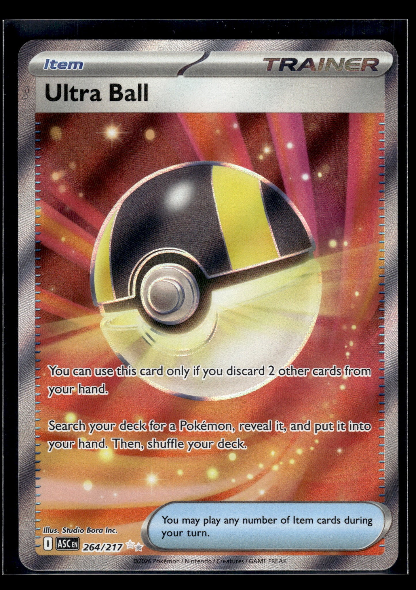 Ultra Ball #264/217 Ascended Heroes VLP