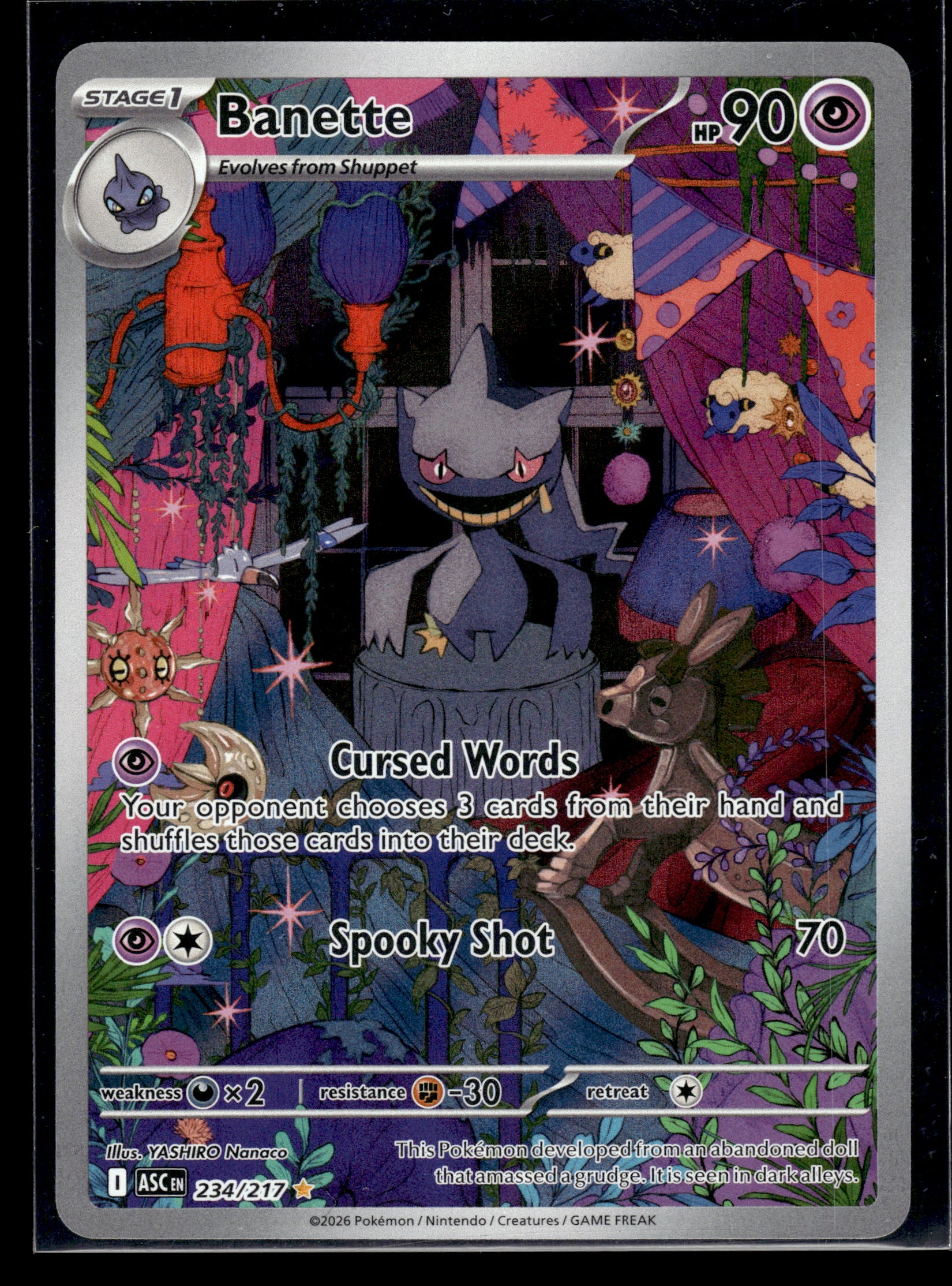 Banette #234/217 Ascended Heroes NM