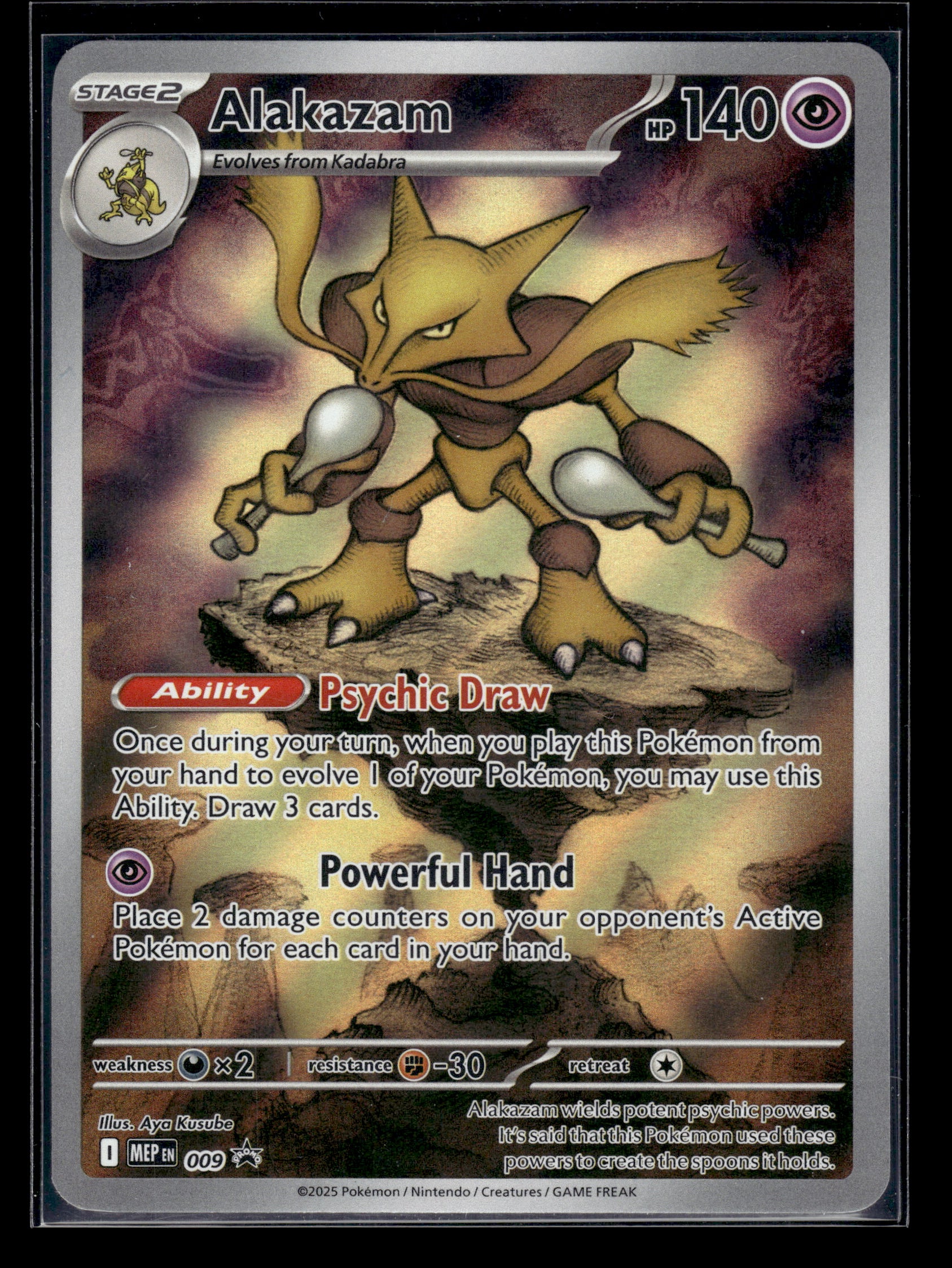 Alakazam #009 Mega Evolution Promo VLP