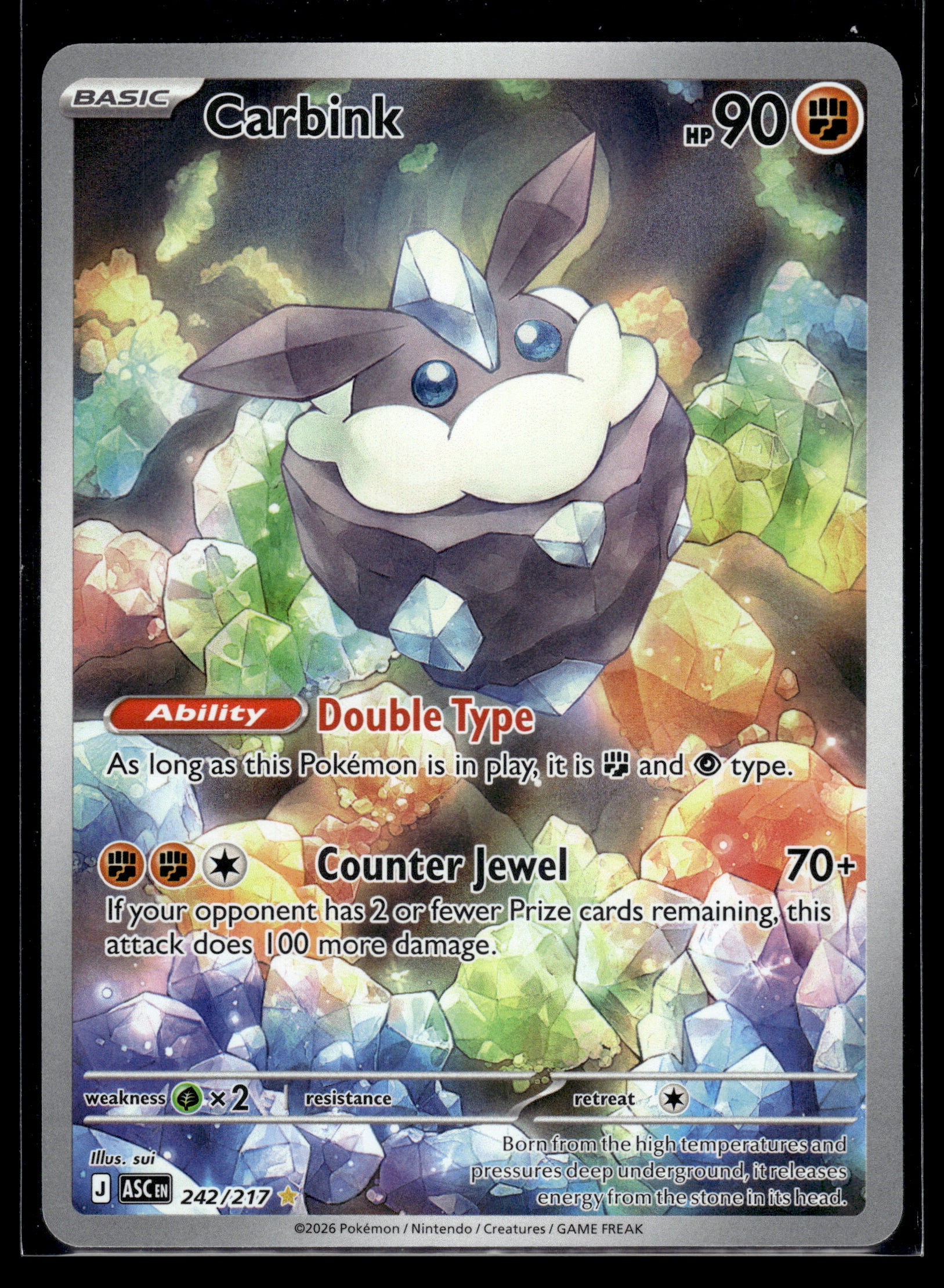 Carbink #242/217 Ascended Heroes VLP
