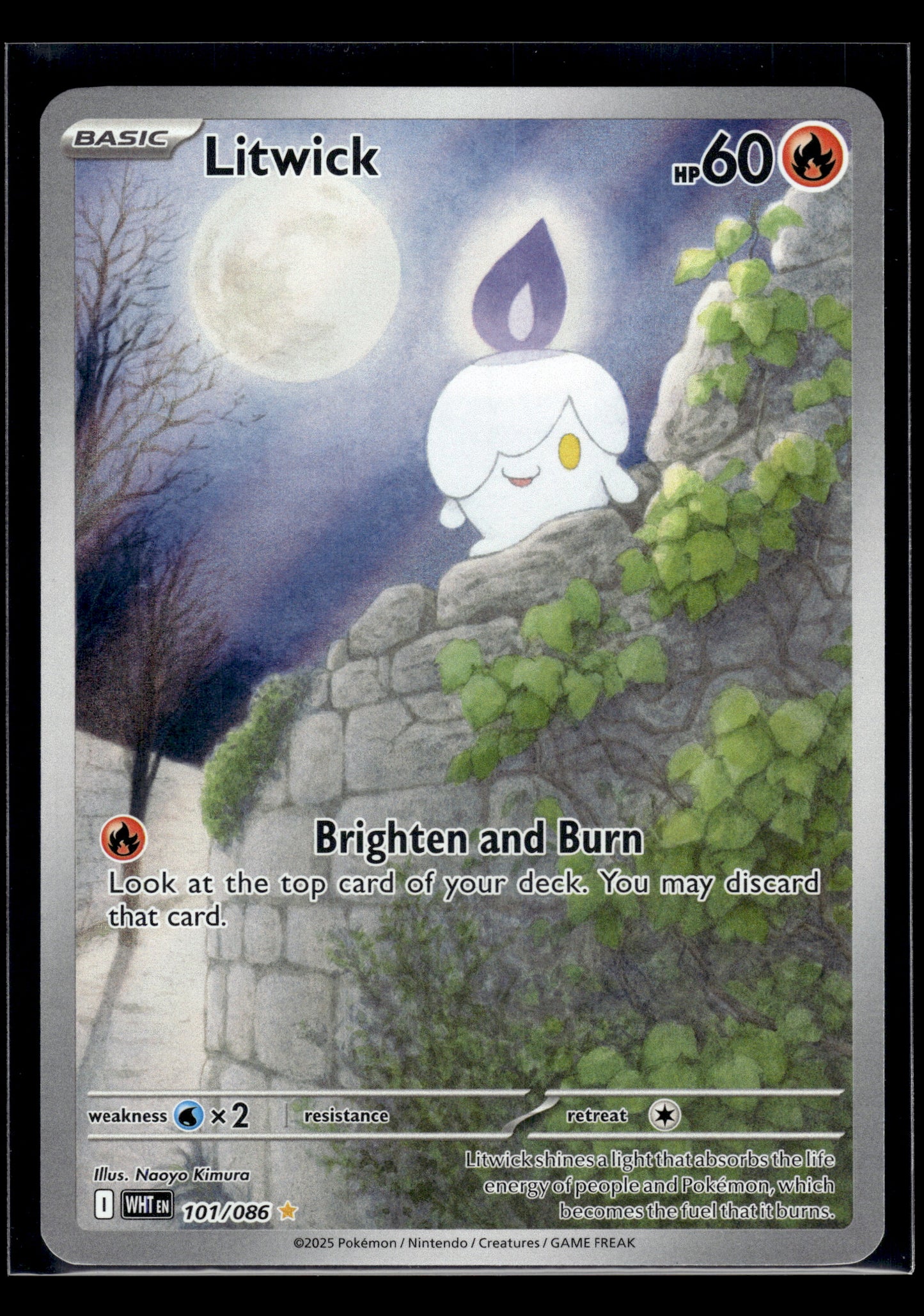 Litwick #101/086 White Flare VLP