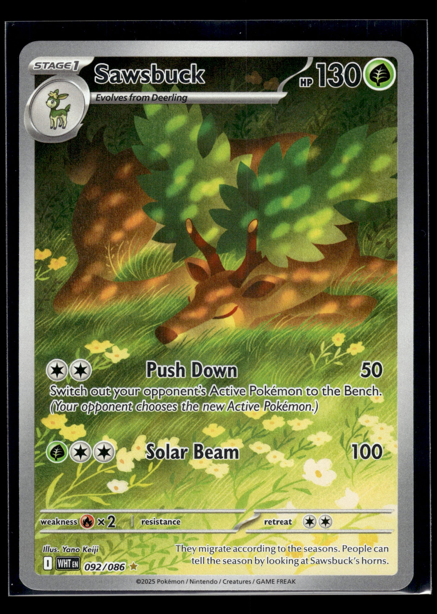 Sawsbuck #092/086 White Flare VLP