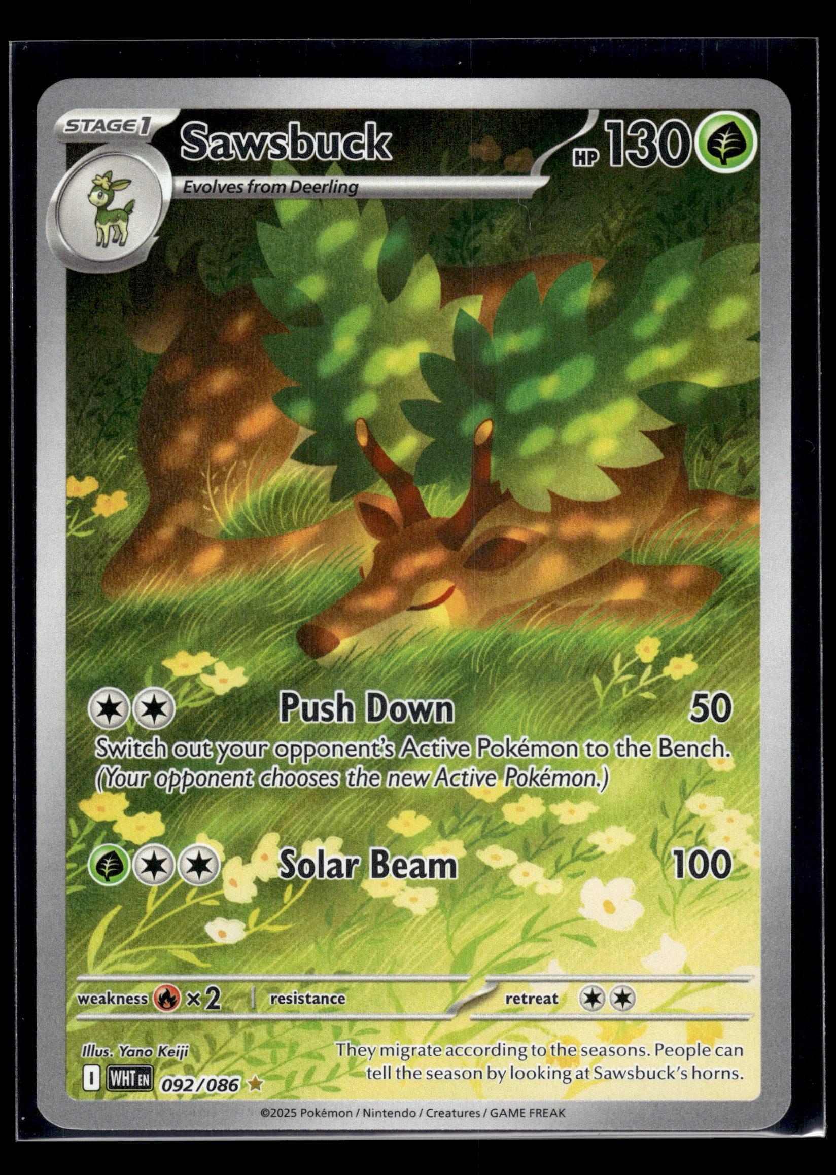 Sawsbuck #092/086 White Flare VLP