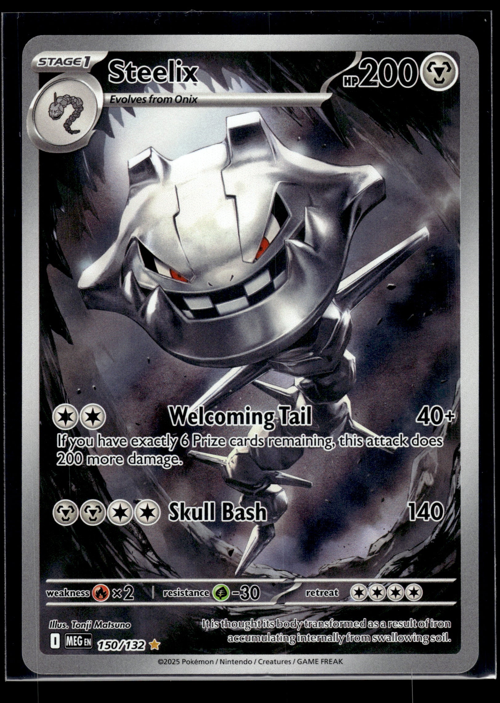 Steelix #150/132 Mega Evolution NM