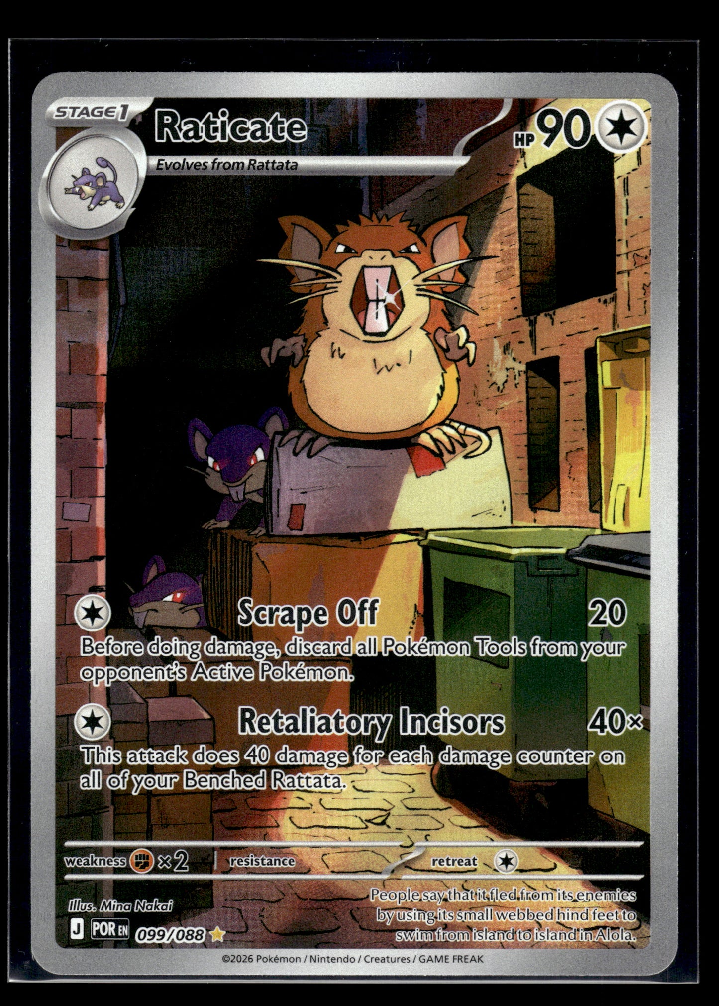 Raticate #099/088 Perfect Order VLP