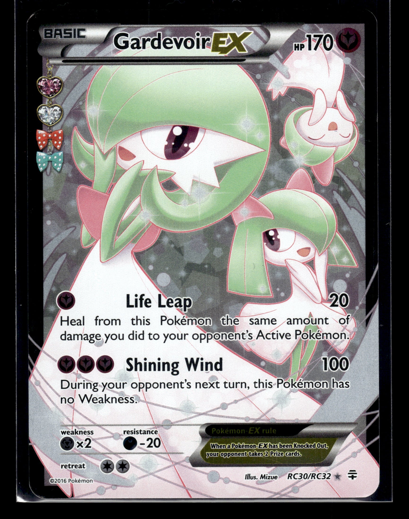 Gardevoir EX (Full Art) #RC30/RC32 Generations: Radiant Collection LP