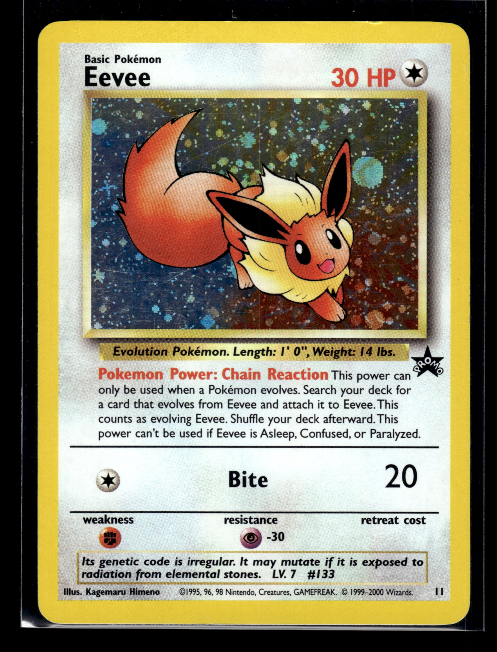 Eevee #11/53 WoTC Promo LP