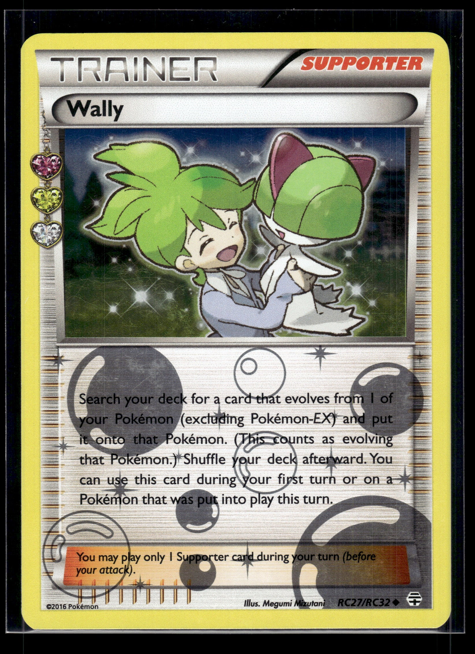 Wally #RC27/RC32 Reverse Holo Generations: Radiant Collection LP