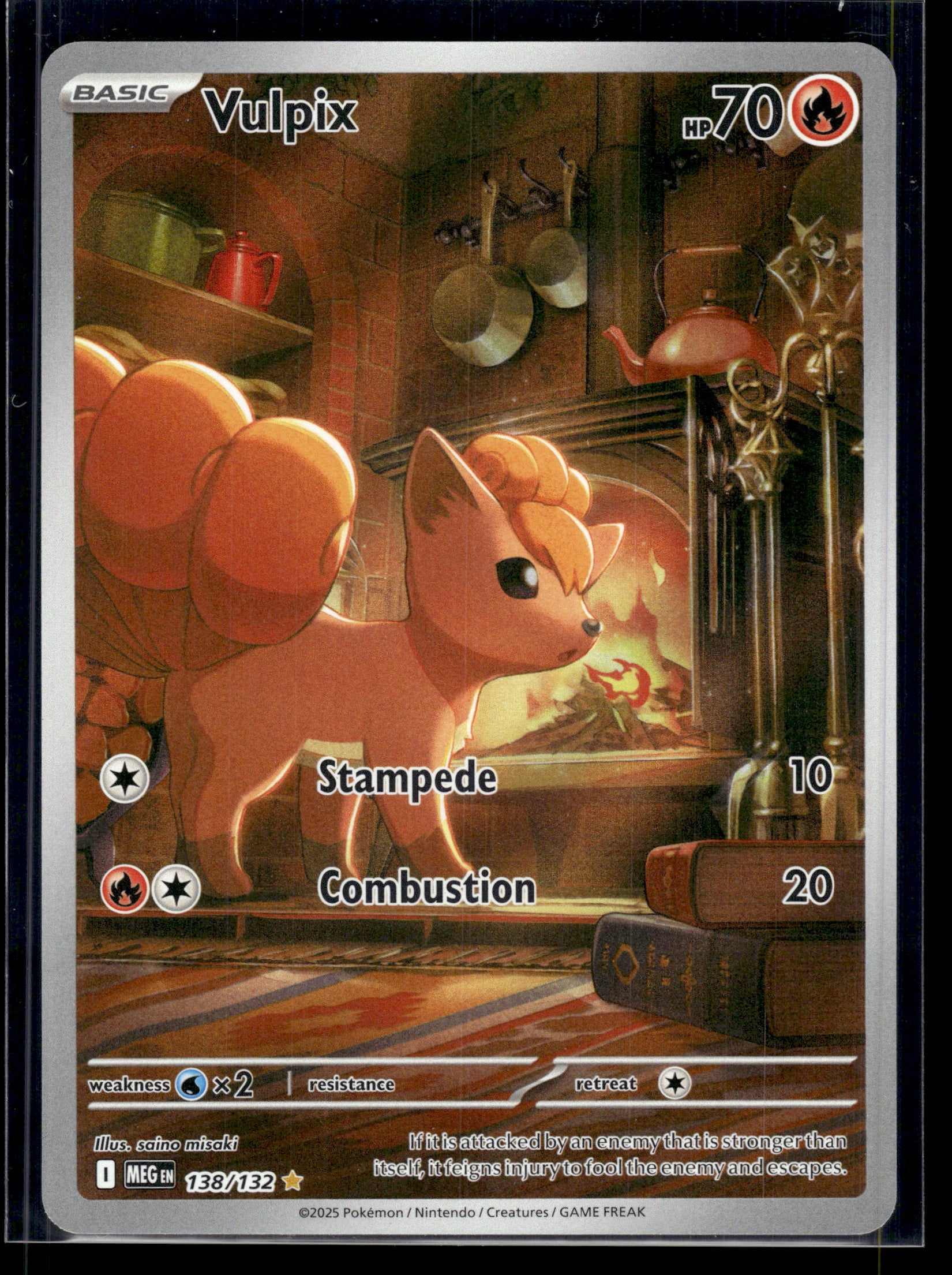 Vulpix #138/132 Mega Evolution VLP