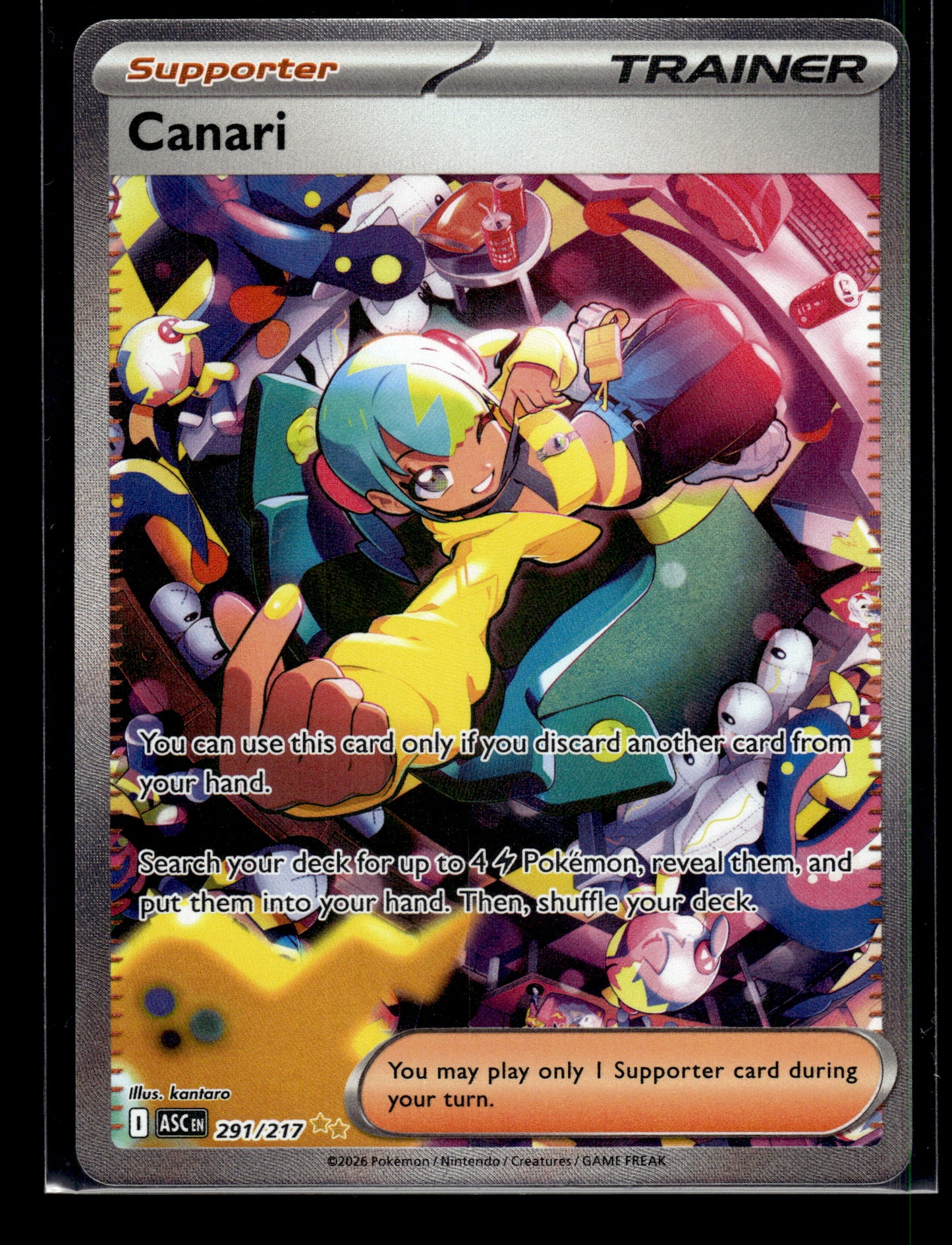 Canari #291/217 Ascended Heroes NM