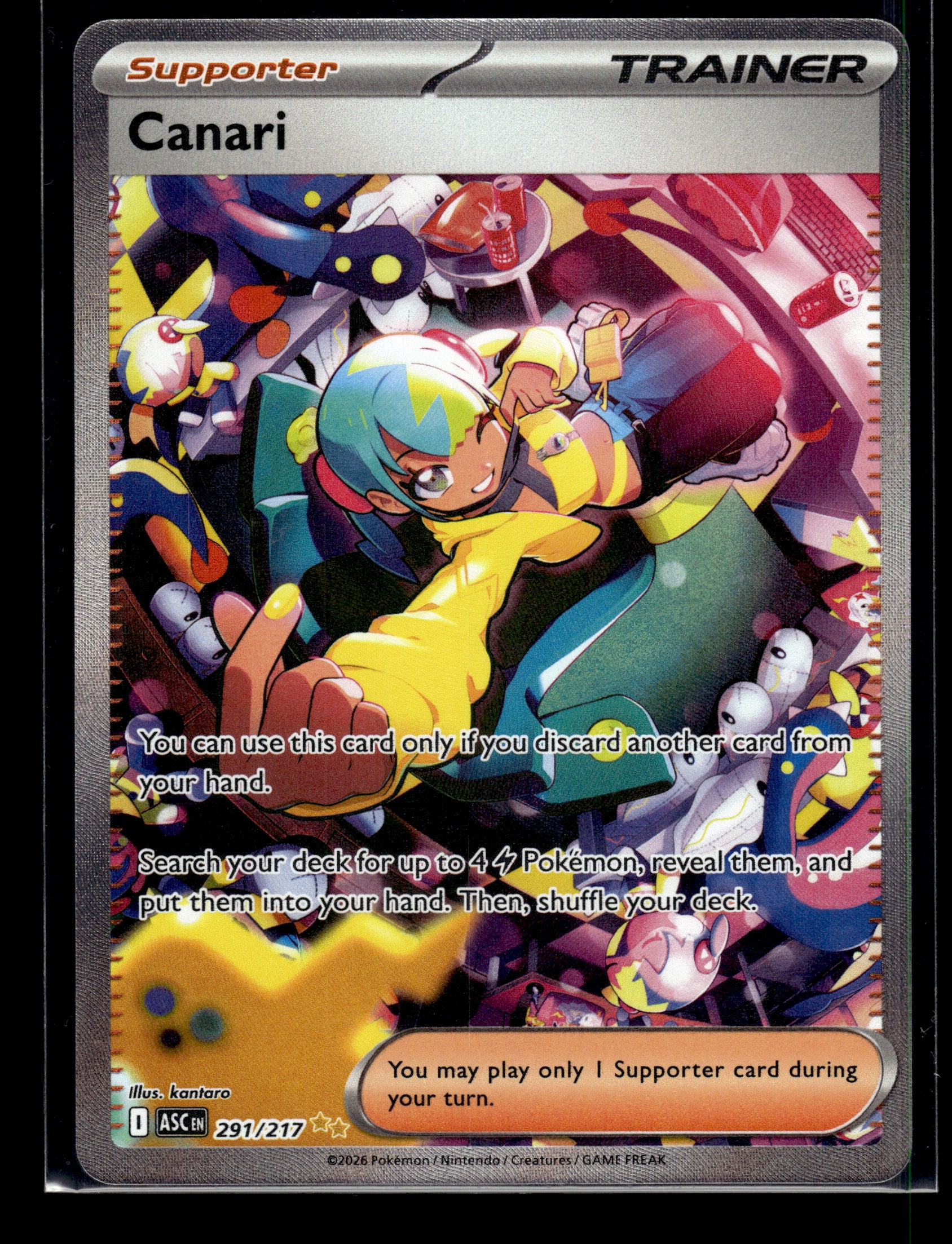 Canari #291/217 Ascended Heroes NM