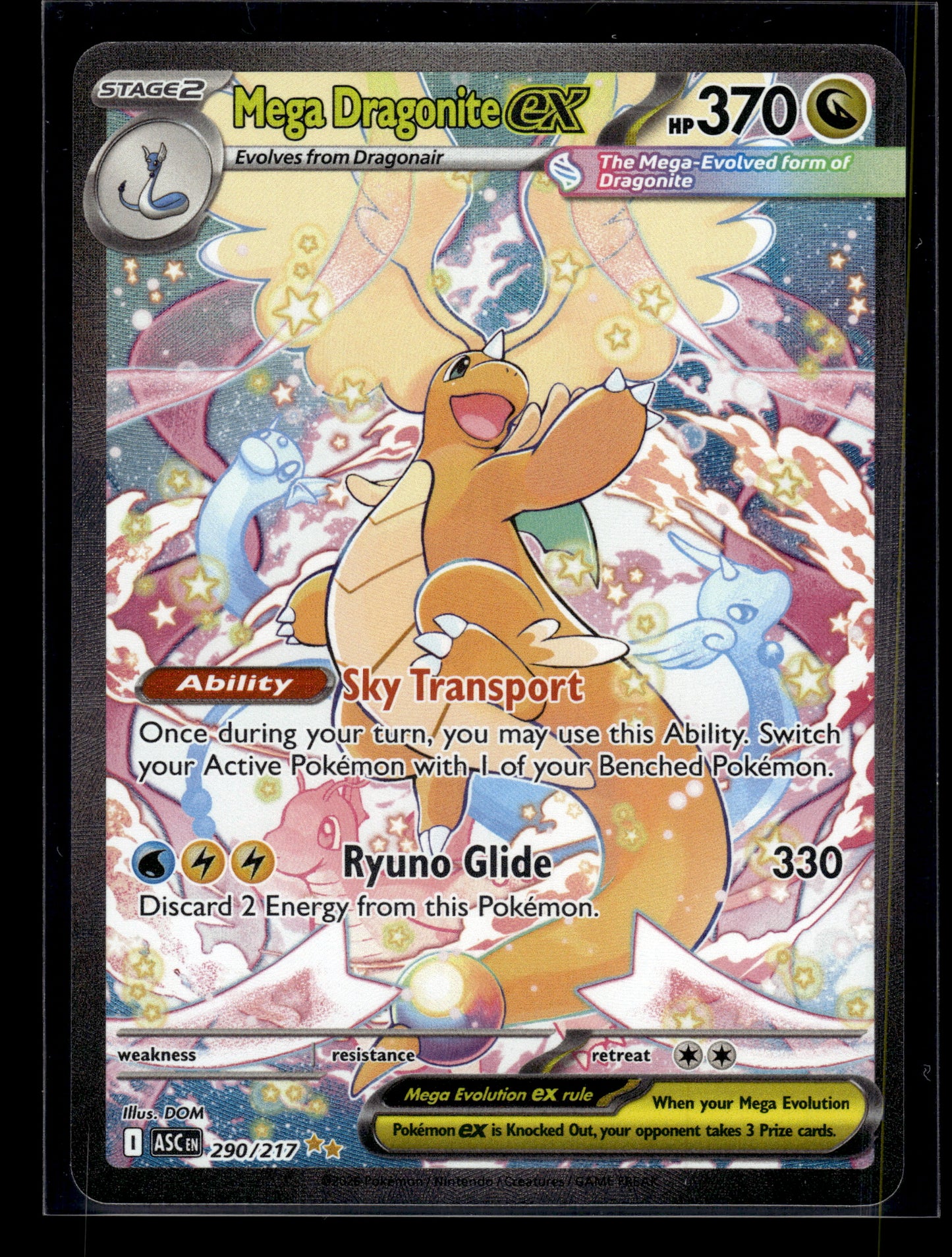 Mega Dragonite ex #290/217 Ascended Heroes VLP