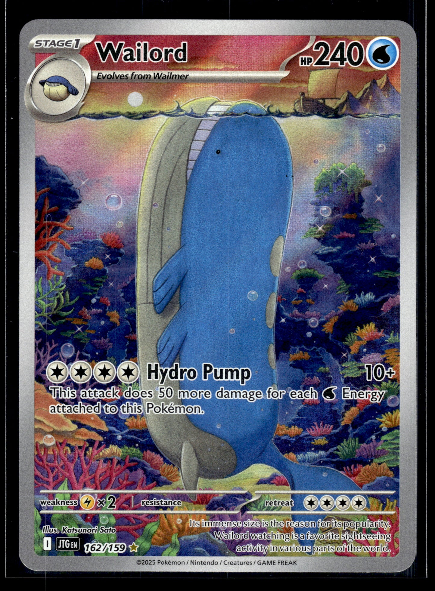 Wailord #162/159 Journey Together VLP