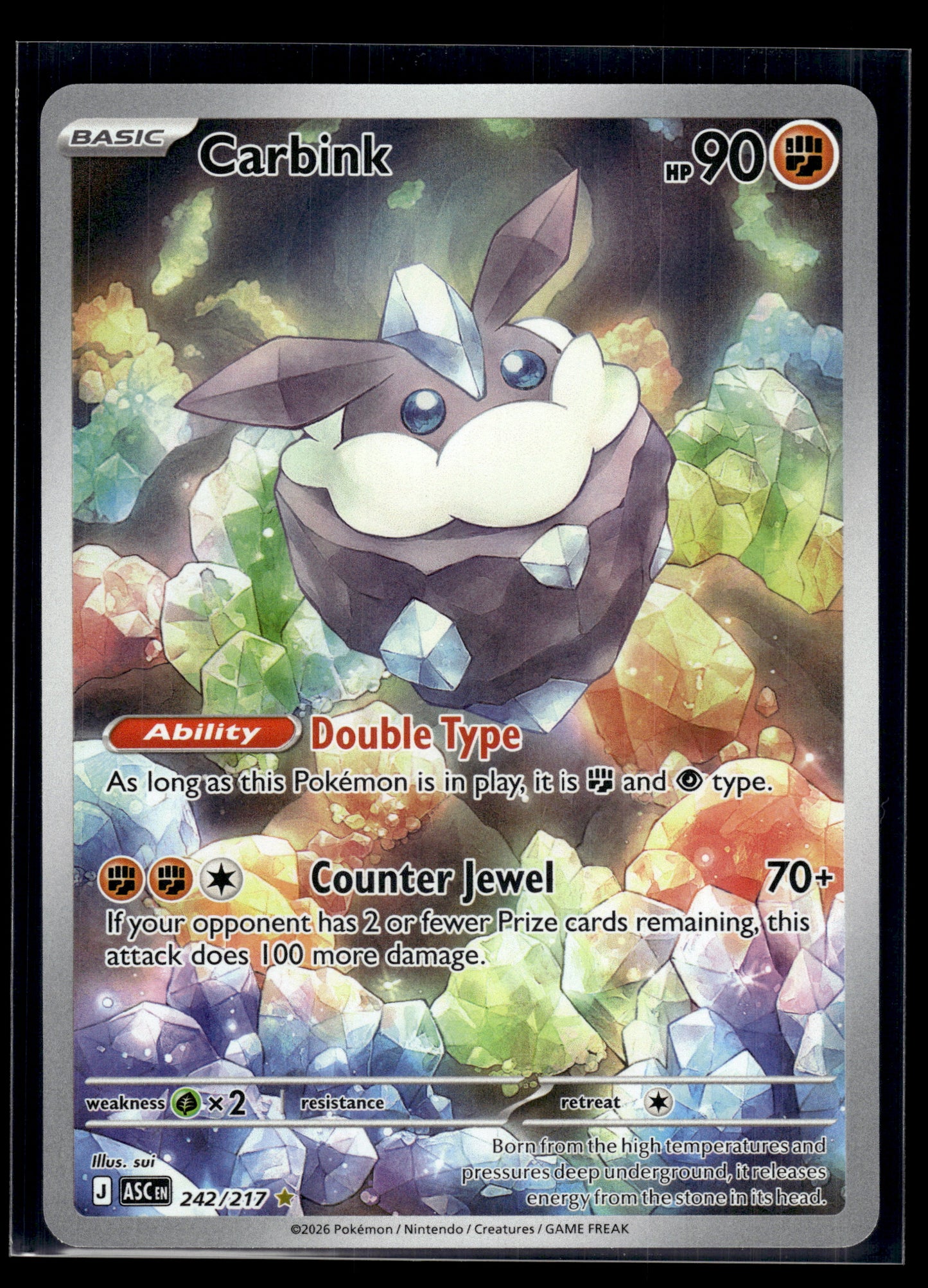 Carbink #242/217 Ascended Heroes VLP