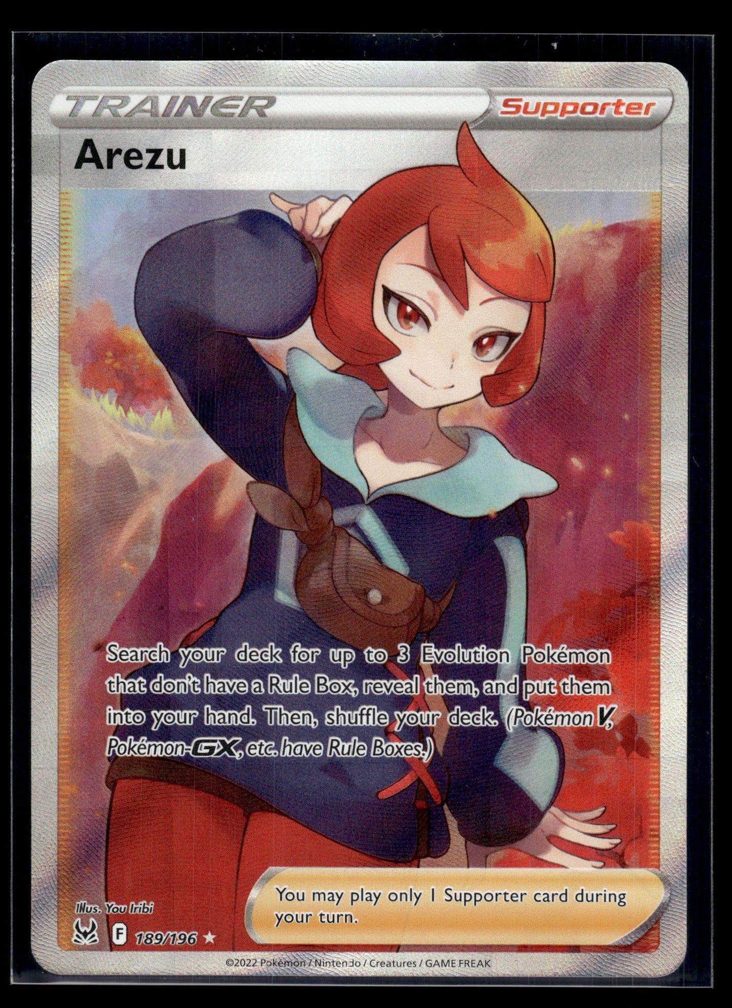 Arezu #189/196 Lost Origin NM
