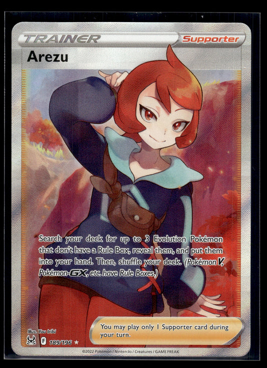 Arezu #189/196 Lost Origin NM
