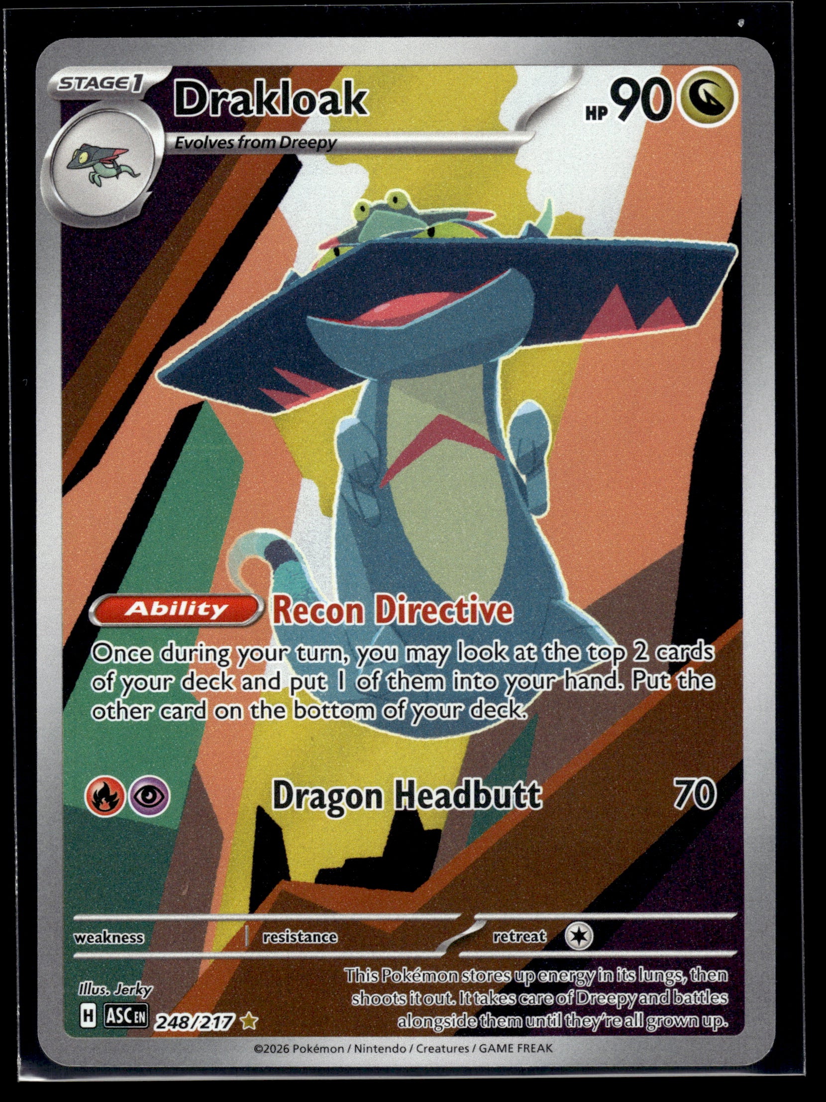 Drakloak #248/217 Ascended Heroes NM