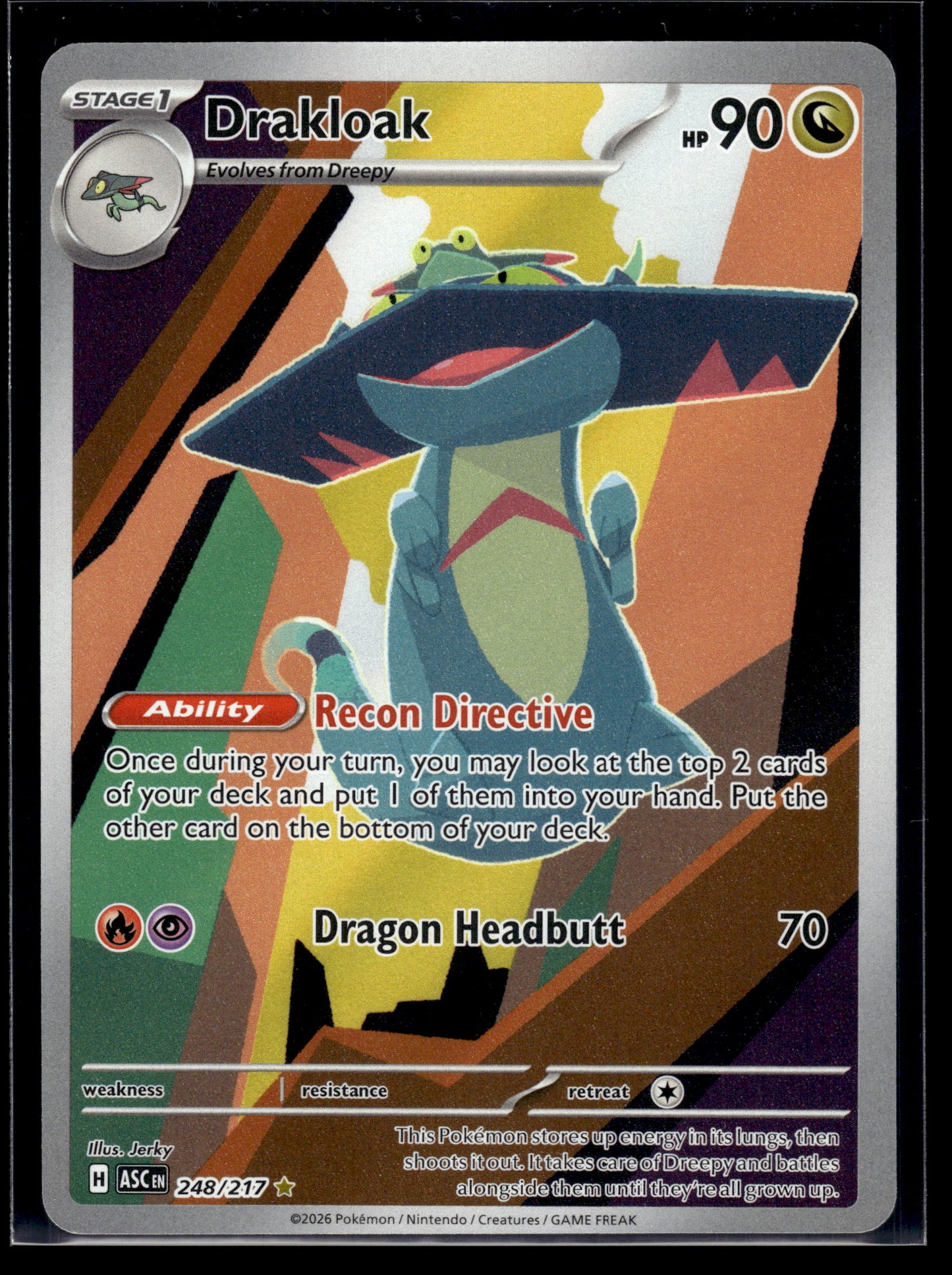 Drakloak #248/217 Ascended Heroes NM